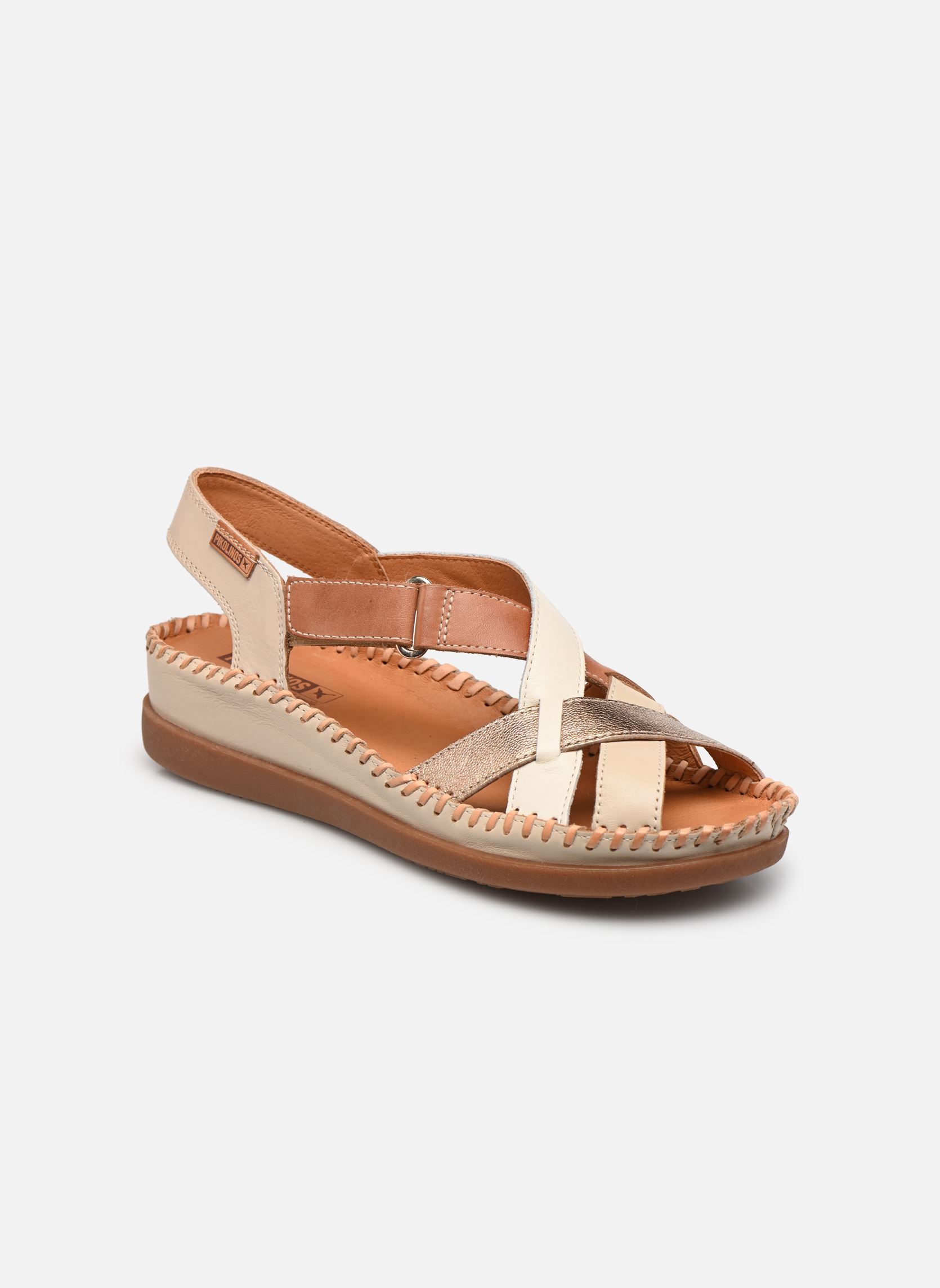Keil- und Plateausandalen Cadaques W8K-0741C2 damen beige Pikolinos Keil- und Plateausandalen Cadaques W8K-0741C2 damen beige MARFIL