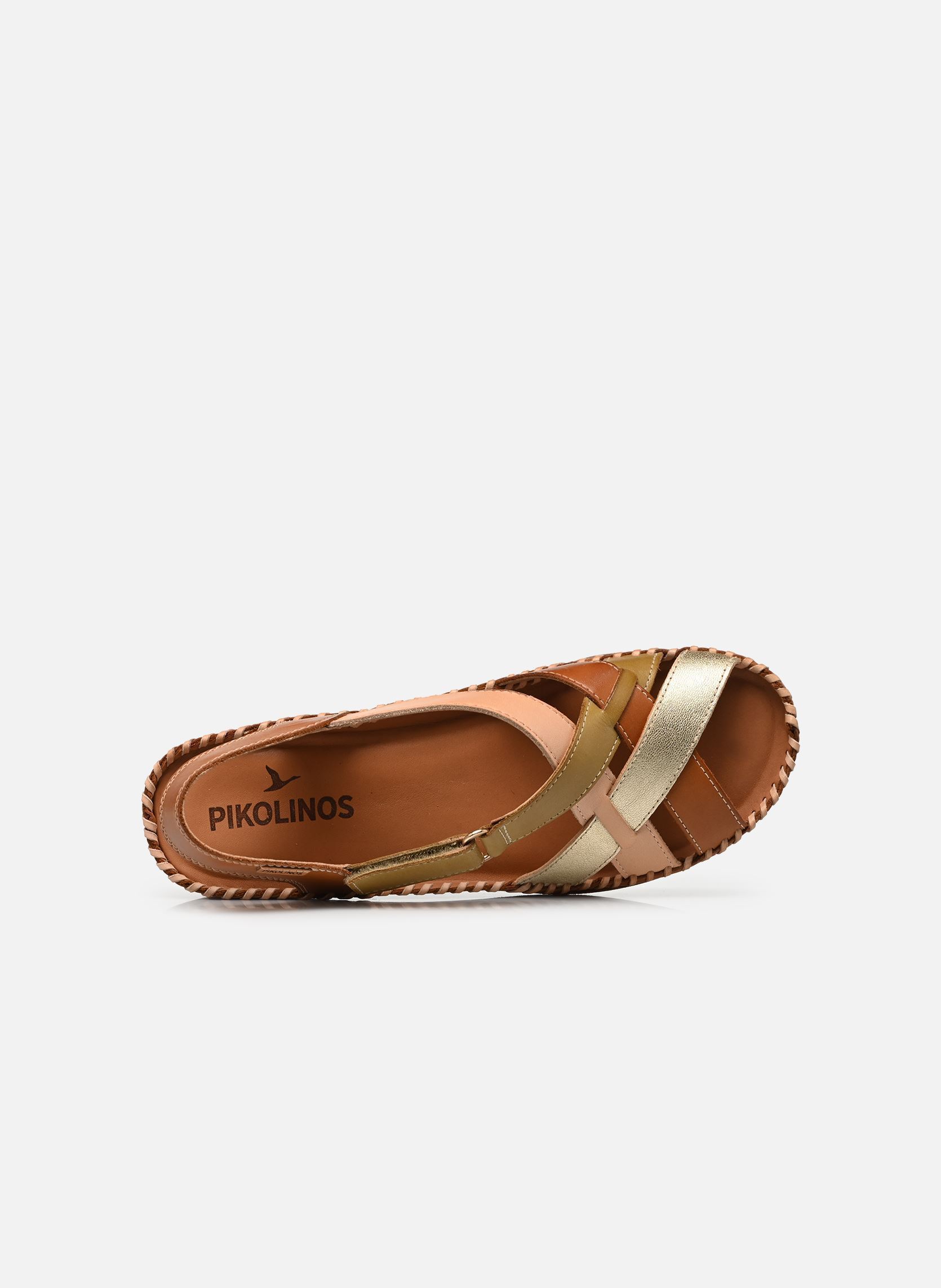 Sandales compensées et plateformes Cadaques W8K-0741C2 femme marron Pikolinos Sandales compensées et plateformes Cadaques W8K-0741C2 femme marron BRANDY