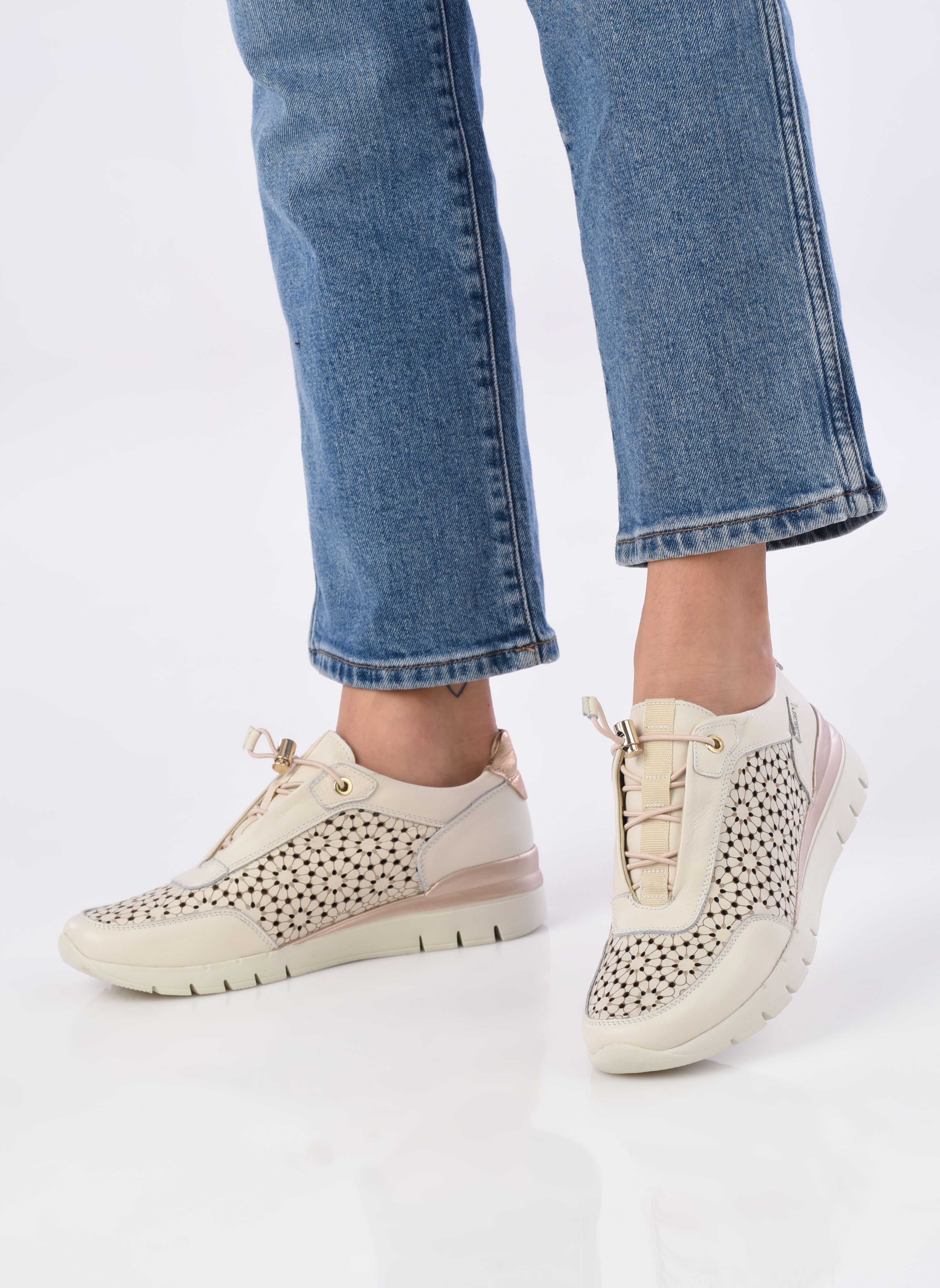 Niedrige Sneaker Cantabria W4R-6584 damen weiß Pikolinos Niedrige Sneaker Cantabria W4R-6584 damen weiß NATA