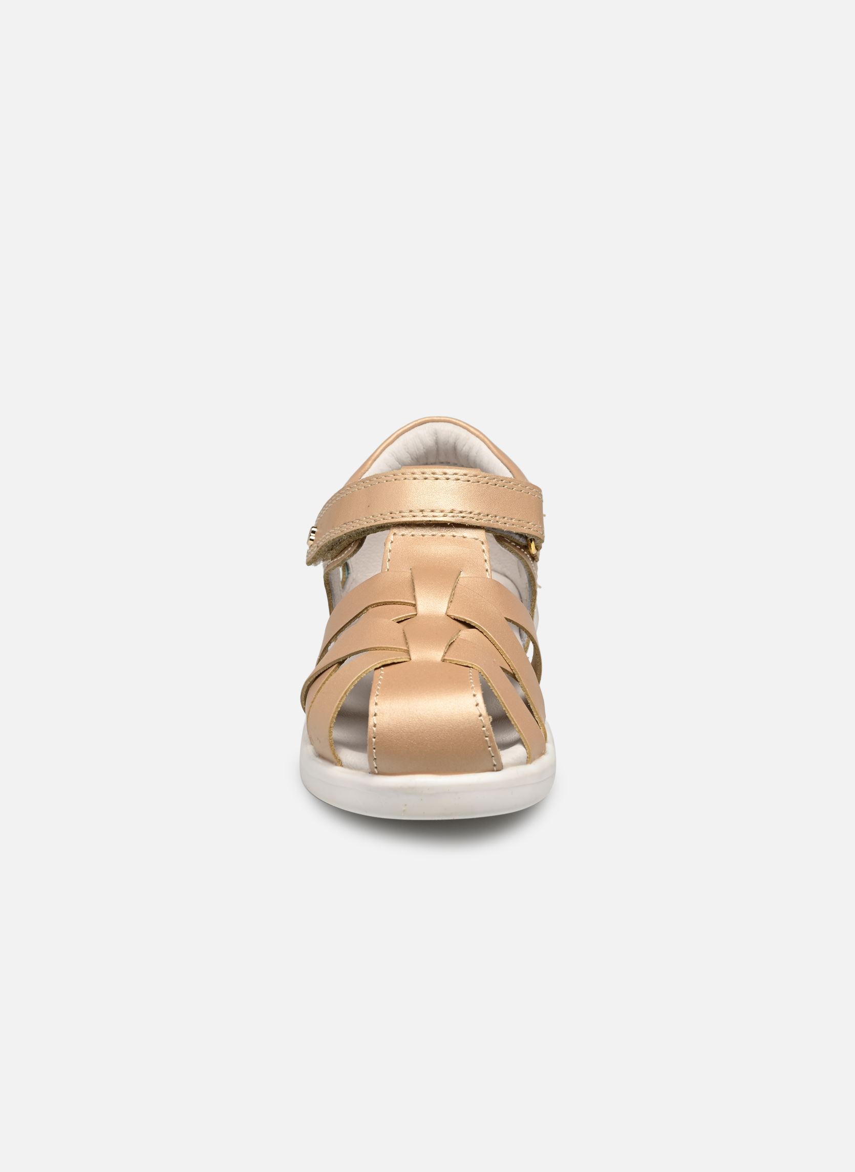Sandalen Tropicana II meisjes goud en brons Bobux Sandalen Tropicana II meisjes goud en brons PALE GOLD