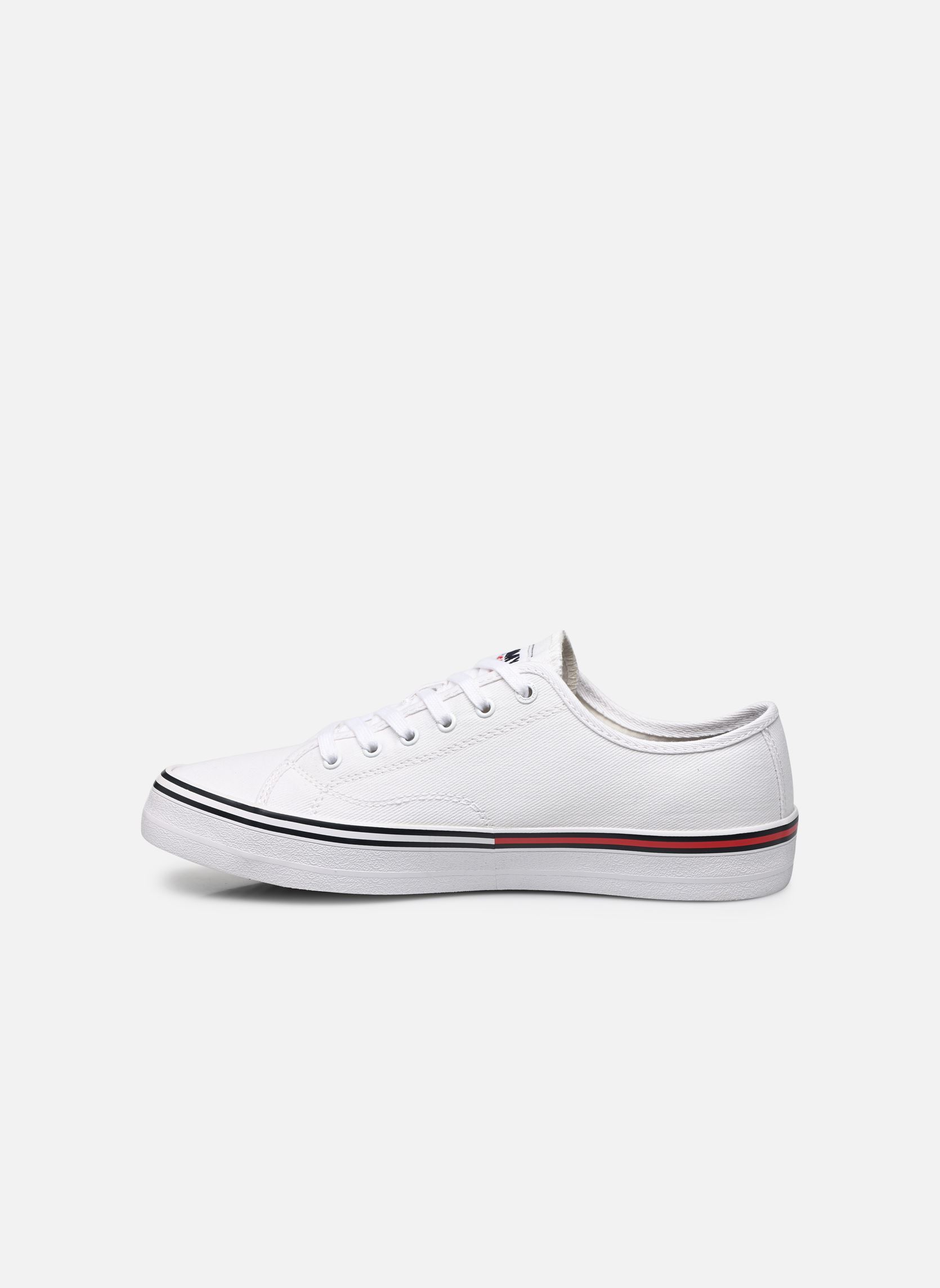 Baskets basses TOMMY JEANS ESSENTIAL LOW CUT homme blanc Tommy Hilfiger Baskets basses TOMMY JEANS ESSENTIAL LOW CUT homme blanc WHITE