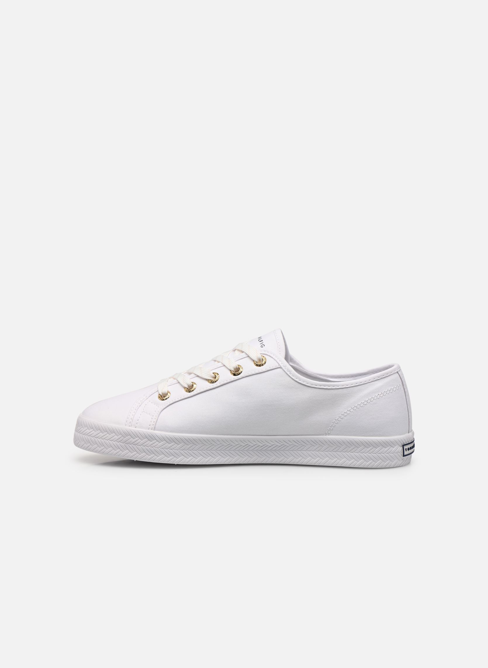 Lage sneakers ESSENTIAL NAUTICAL - NOS dames wit Tommy Hilfiger Lage sneakers ESSENTIAL NAUTICAL - NOS dames wit WHITE