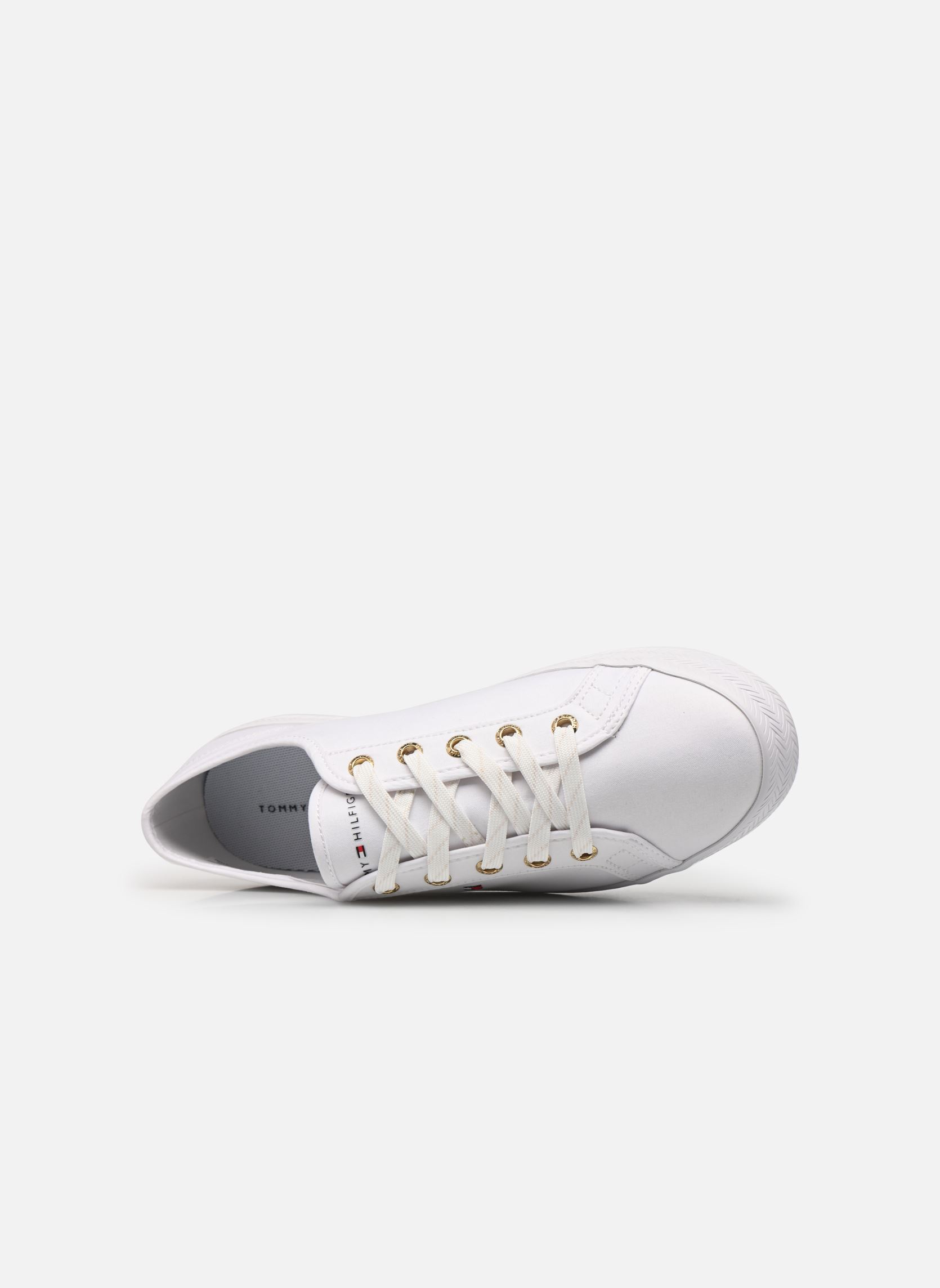 Lage sneakers ESSENTIAL NAUTICAL - NOS dames wit Tommy Hilfiger Lage sneakers ESSENTIAL NAUTICAL - NOS dames wit WHITE