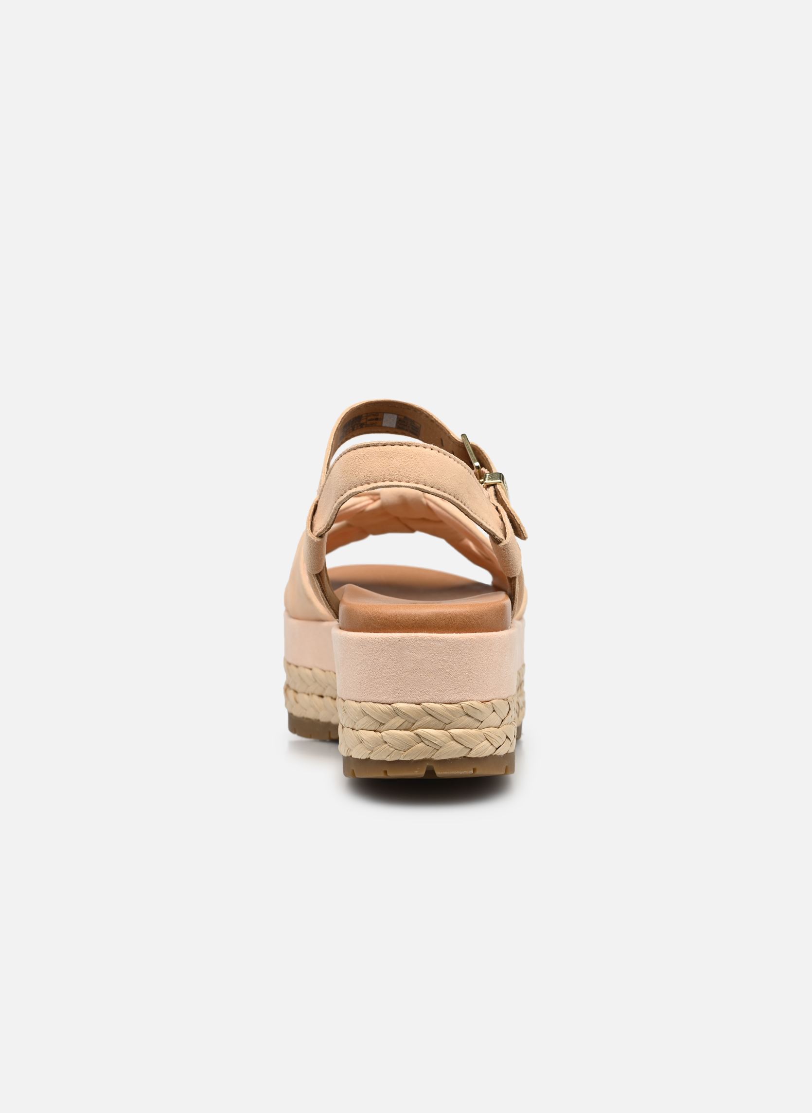 Keil- und Plateausandalen W NEUSCH damen beige UGG Keil- und Plateausandalen W NEUSCH damen beige PEACH FUZZ SUEDE