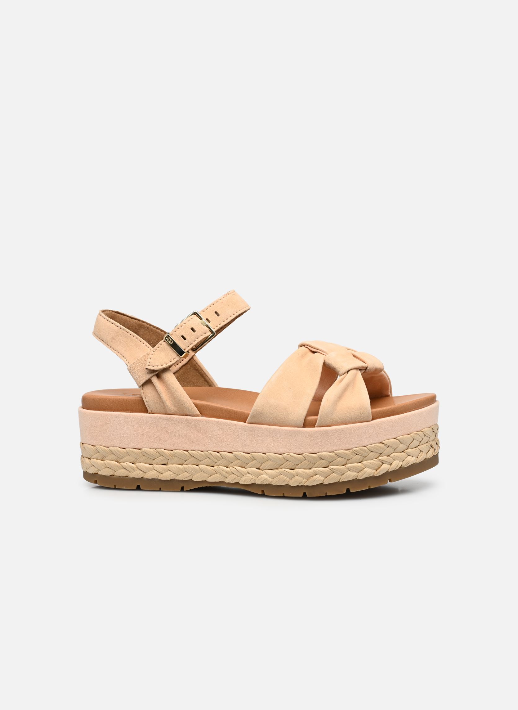 Keil- und Plateausandalen W NEUSCH damen beige UGG Keil- und Plateausandalen W NEUSCH damen beige PEACH FUZZ SUEDE
