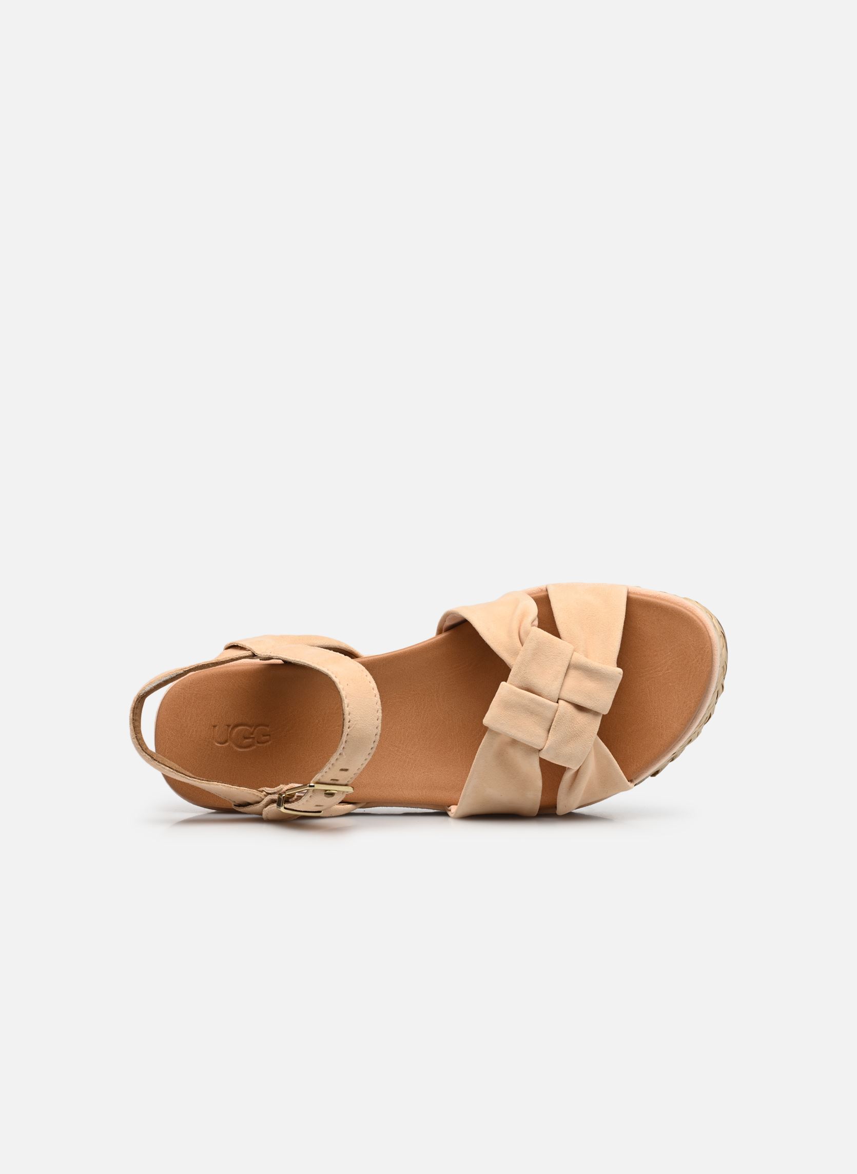 Keil- und Plateausandalen W NEUSCH damen beige UGG Keil- und Plateausandalen W NEUSCH damen beige PEACH FUZZ SUEDE