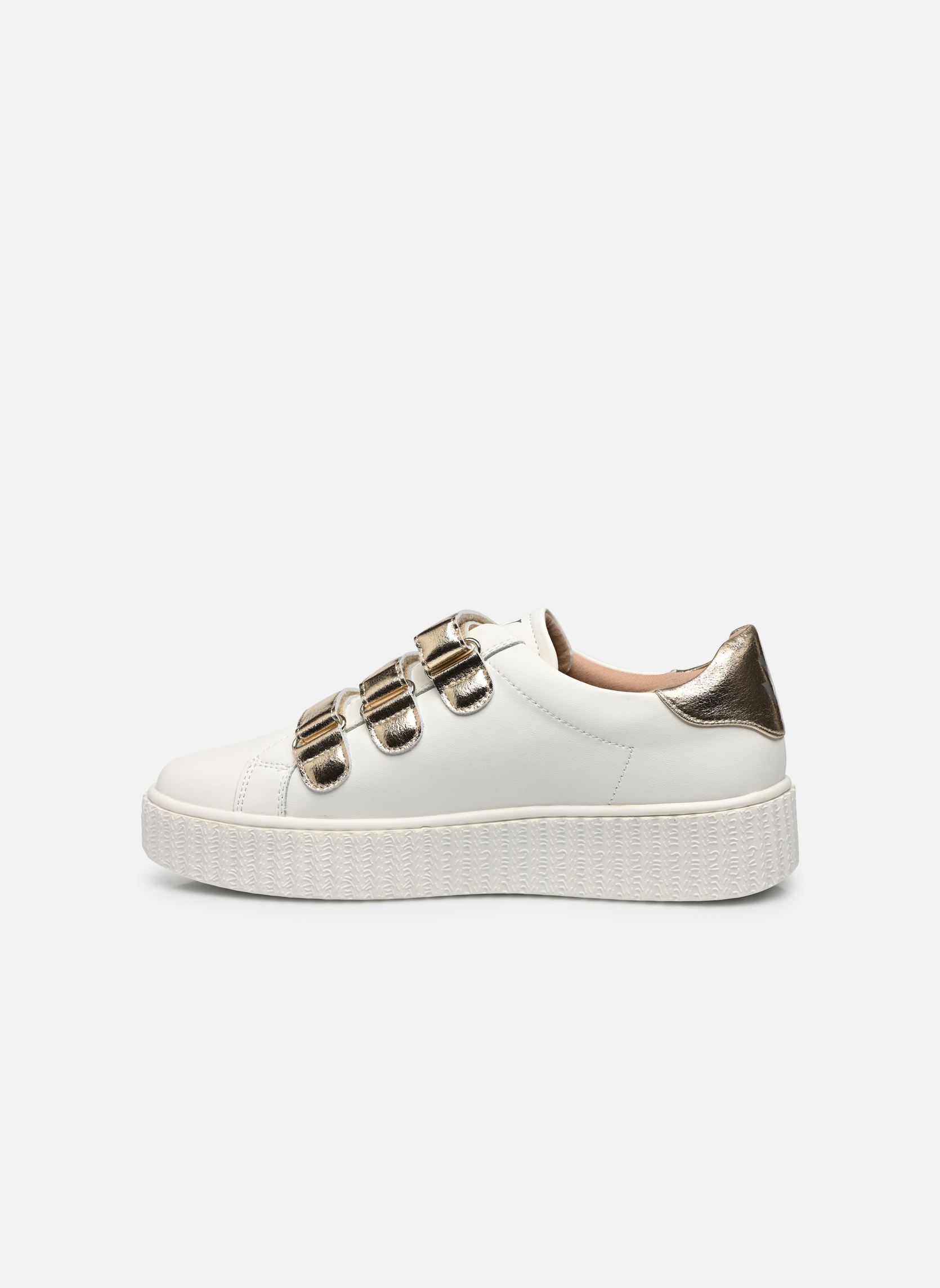 Baskets basses Marilou femme blanc Vanessa Wu Baskets basses Marilou femme blanc Or
