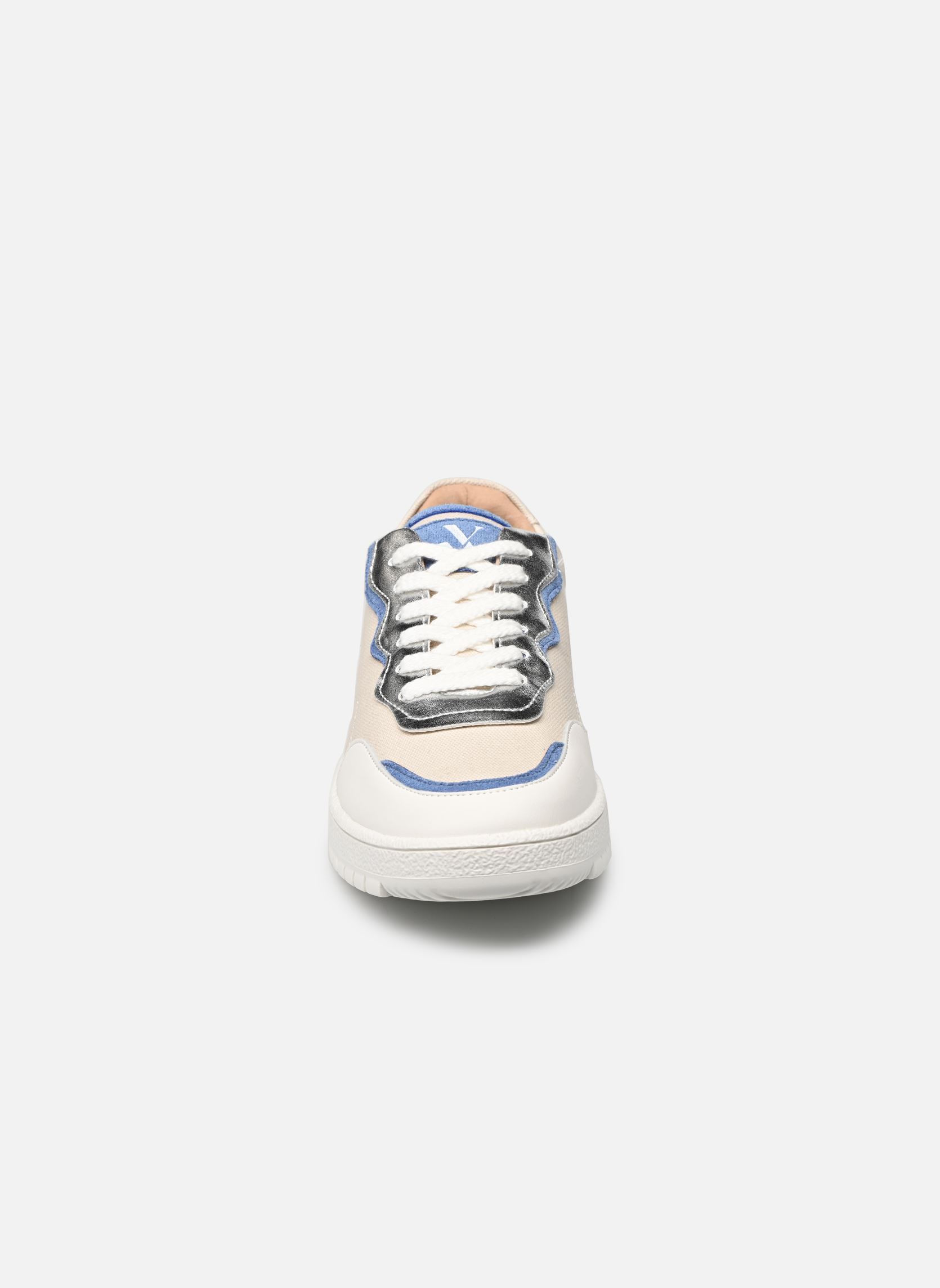 Baskets toile BK2415 femme argent Vanessa Wu Baskets toile BK2415 femme argent Argent