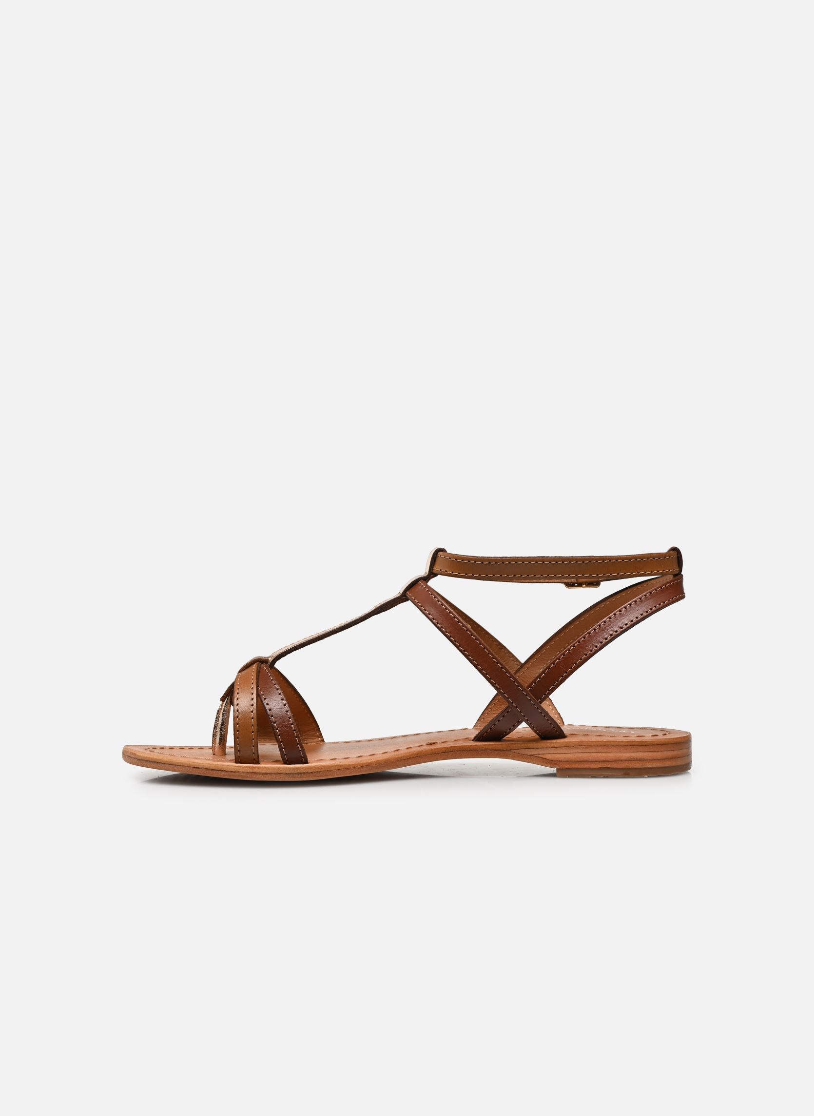 Sandalen HILIDOS dames bruin Les Tropéziennes par M Belarbi Sandalen HILIDOS dames bruin TAN/MULTI
