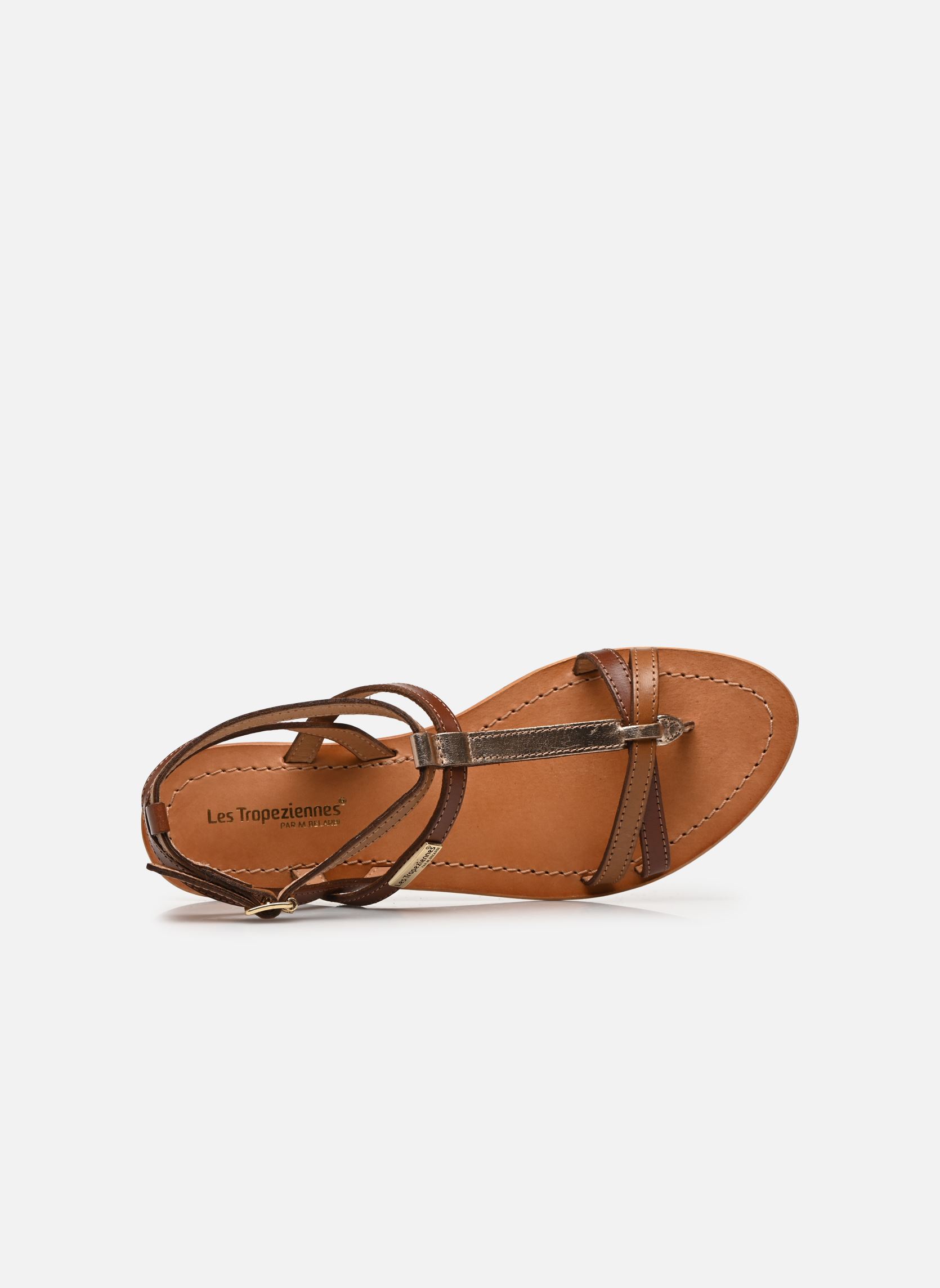 Sandalen HILIDOS dames bruin Les Tropéziennes par M Belarbi Sandalen HILIDOS dames bruin TAN/MULTI