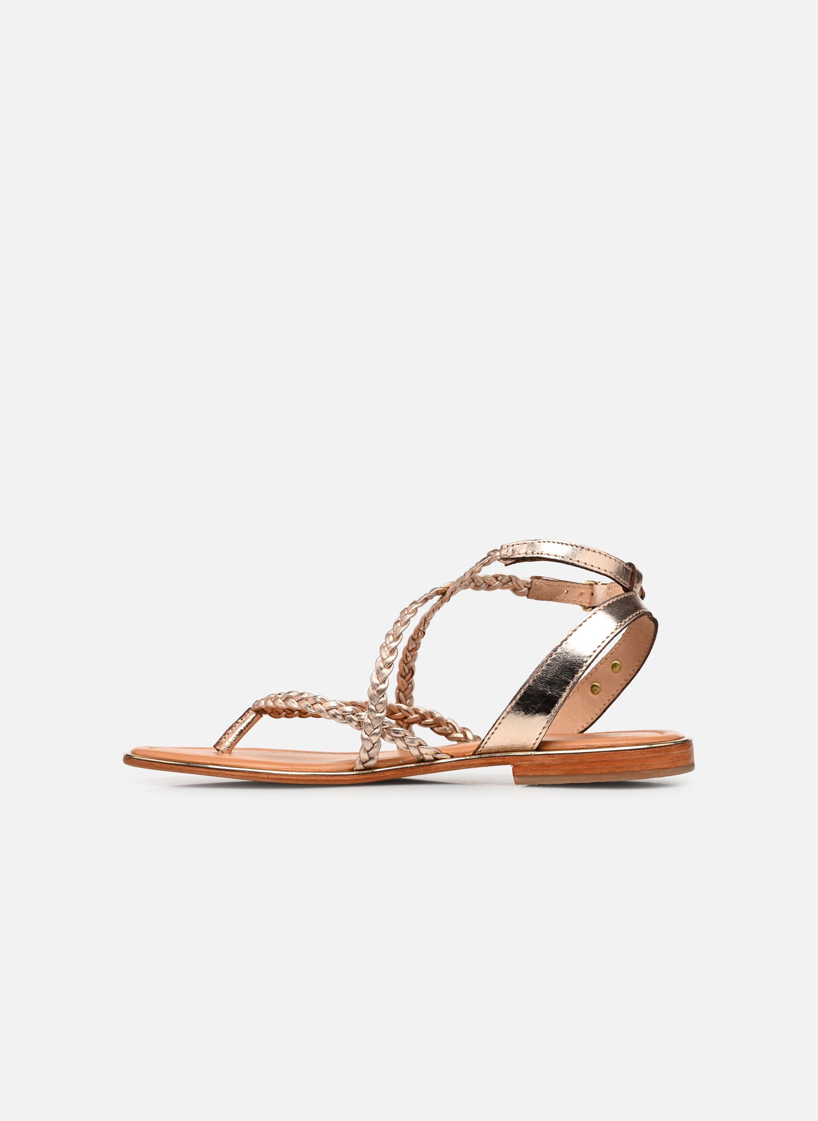 Sandali HONG donna oro e bronzo Les Tropéziennes par M Belarbi Sandali HONG donna oro e bronzo OR