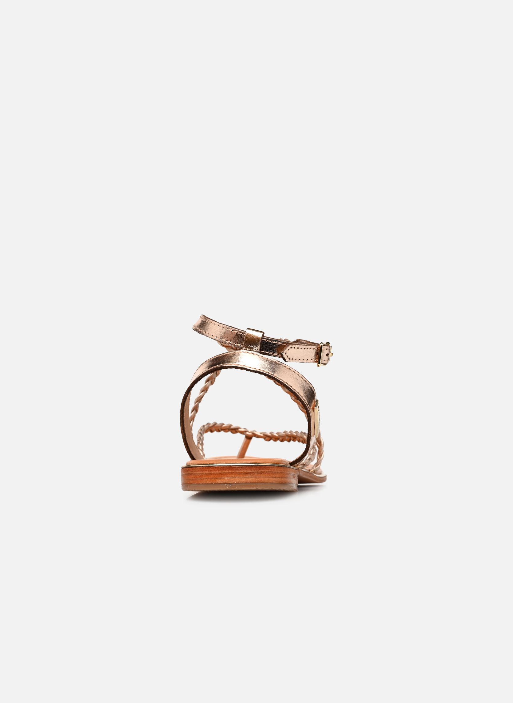 Sandali HONG donna oro e bronzo Les Tropéziennes par M Belarbi Sandali HONG donna oro e bronzo OR