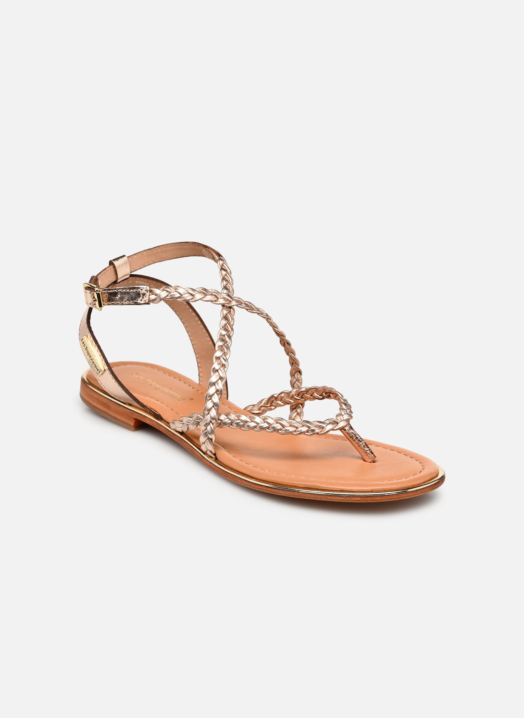 Sandali HONG donna oro e bronzo Les Tropéziennes par M Belarbi Sandali HONG donna oro e bronzo OR