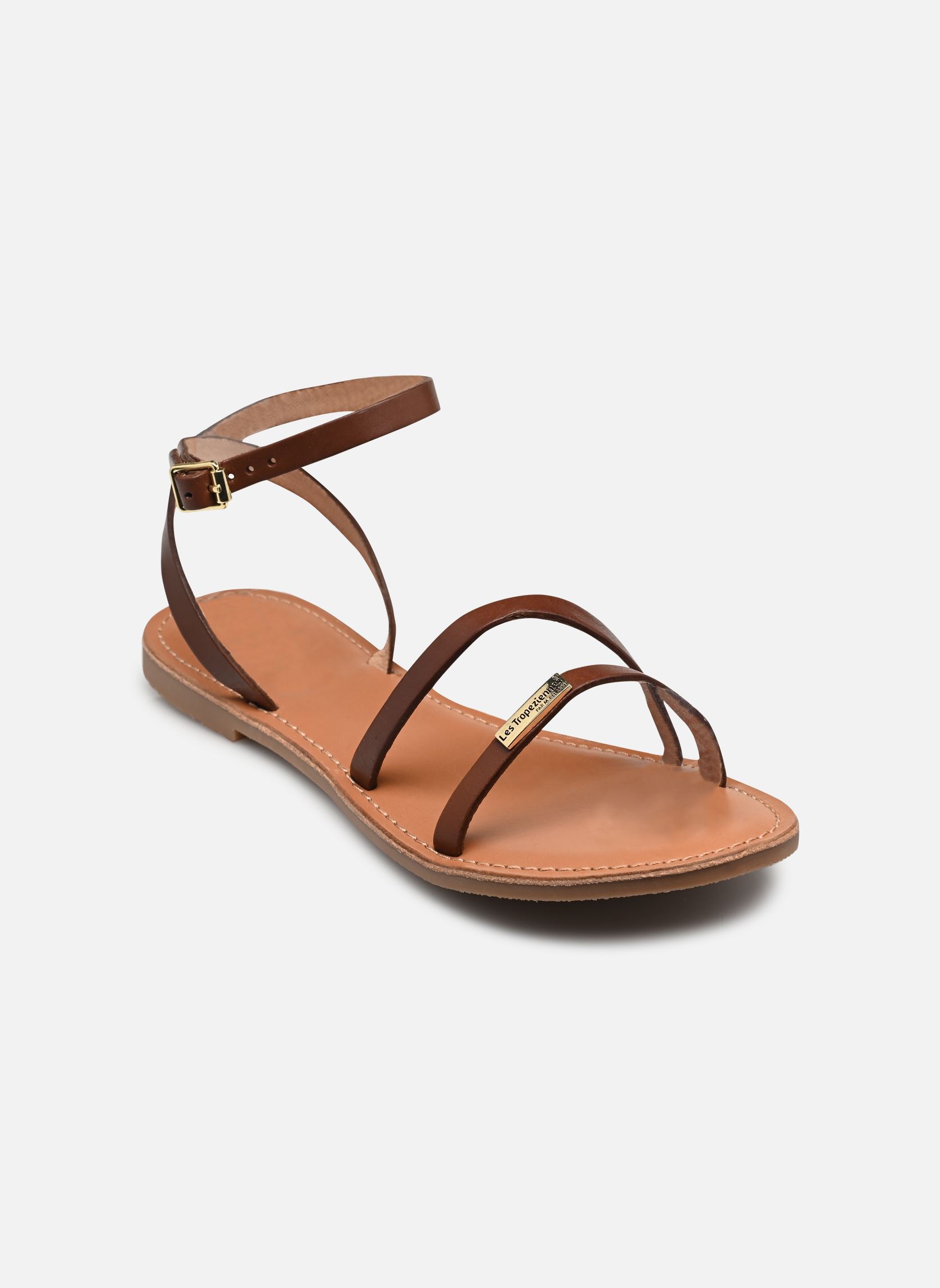 Sandales HANAK femme marron Les Tropéziennes par M Belarbi Sandales HANAK femme marron TAN