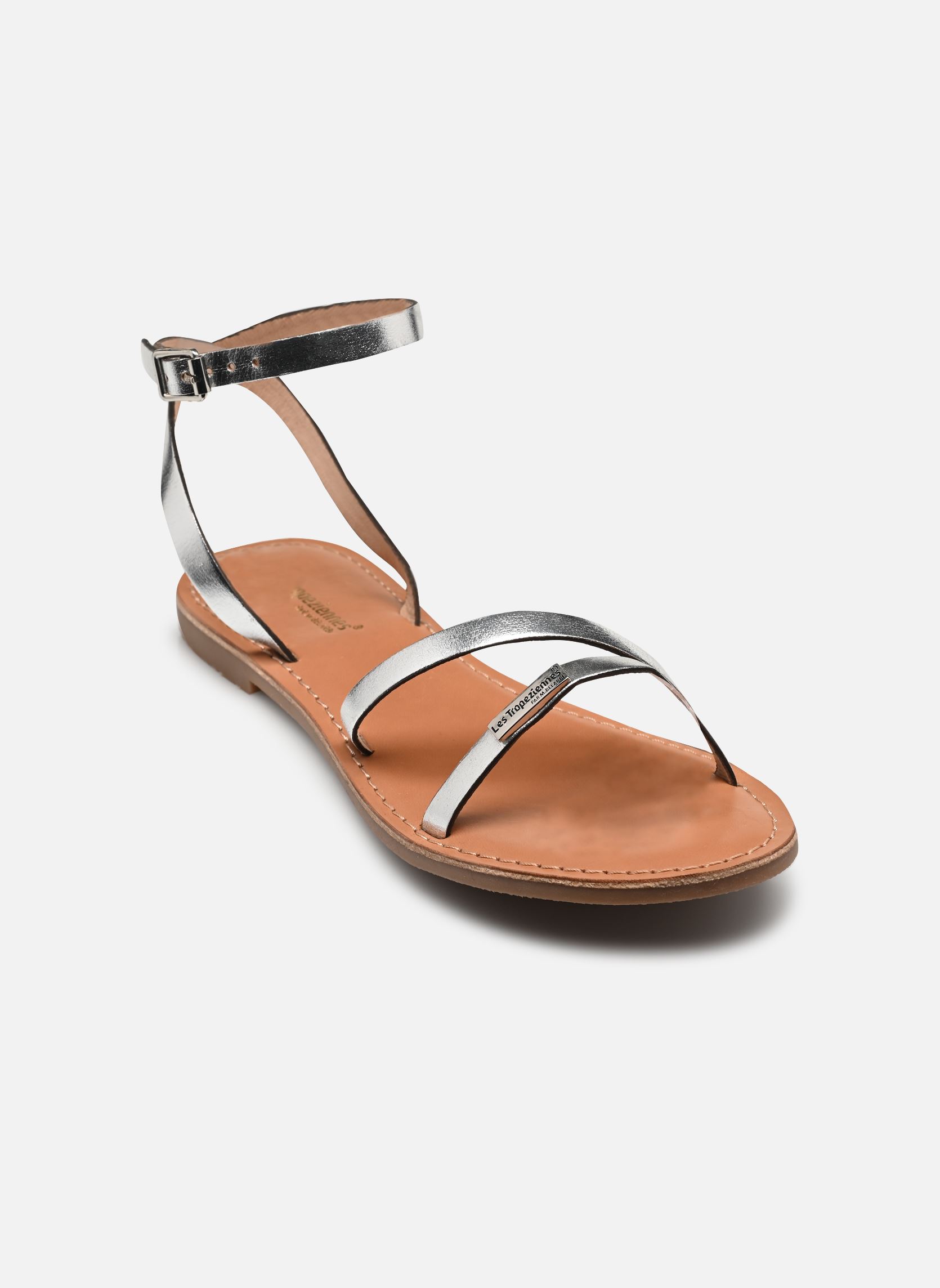Sandales HANAK femme argent Les Tropéziennes par M Belarbi Sandales HANAK femme argent ARGENT