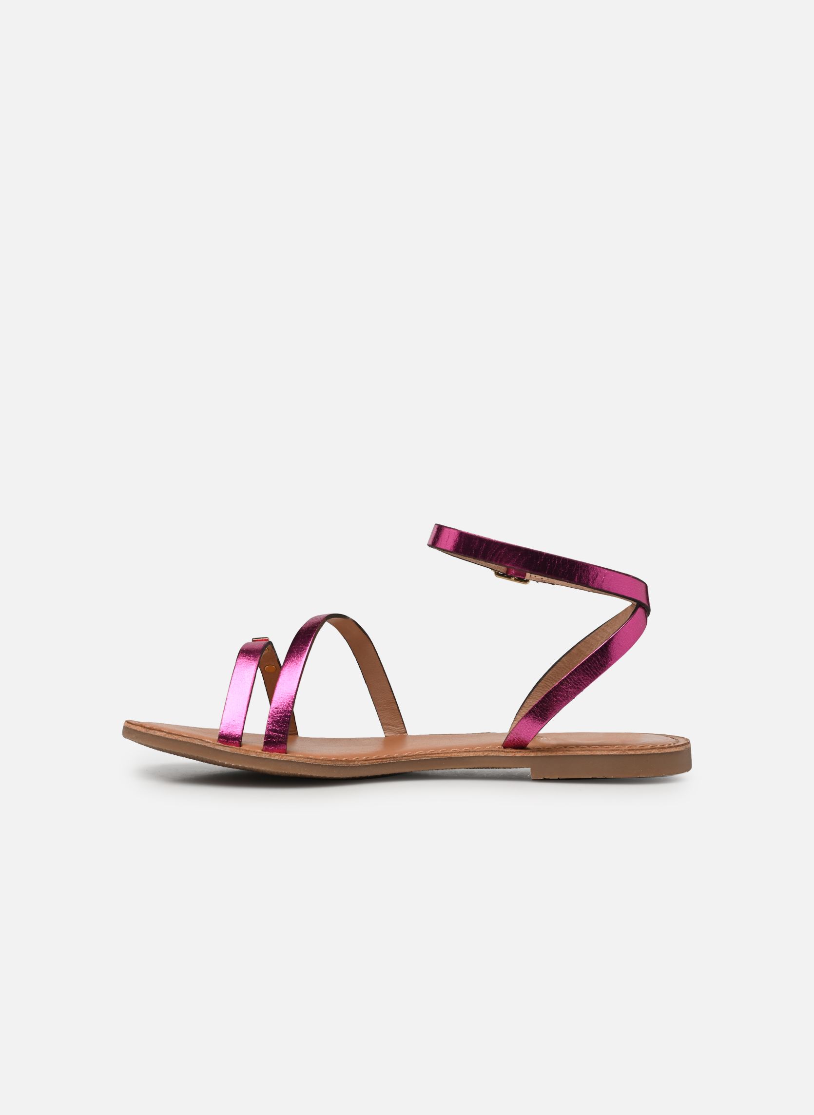 Sandalen HANAK damen rosa Les Tropéziennes par M Belarbi Sandalen HANAK damen rosa FUSCHIA METALLIQUE
