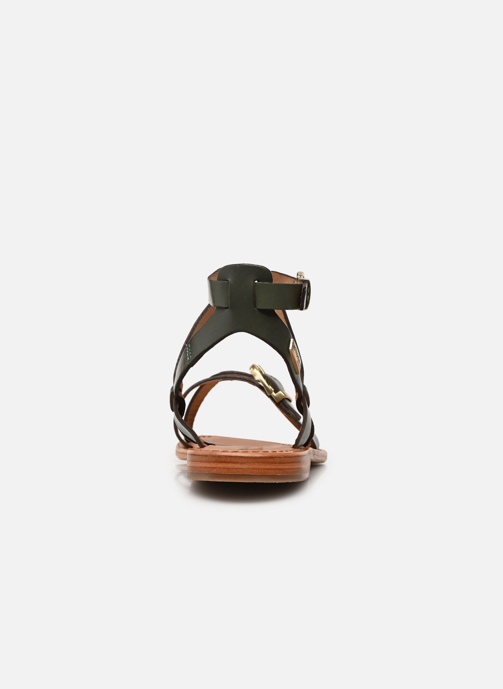 Sandales HEPANA femme vert Les Tropéziennes par M Belarbi Sandales HEPANA femme vert TILLEUL