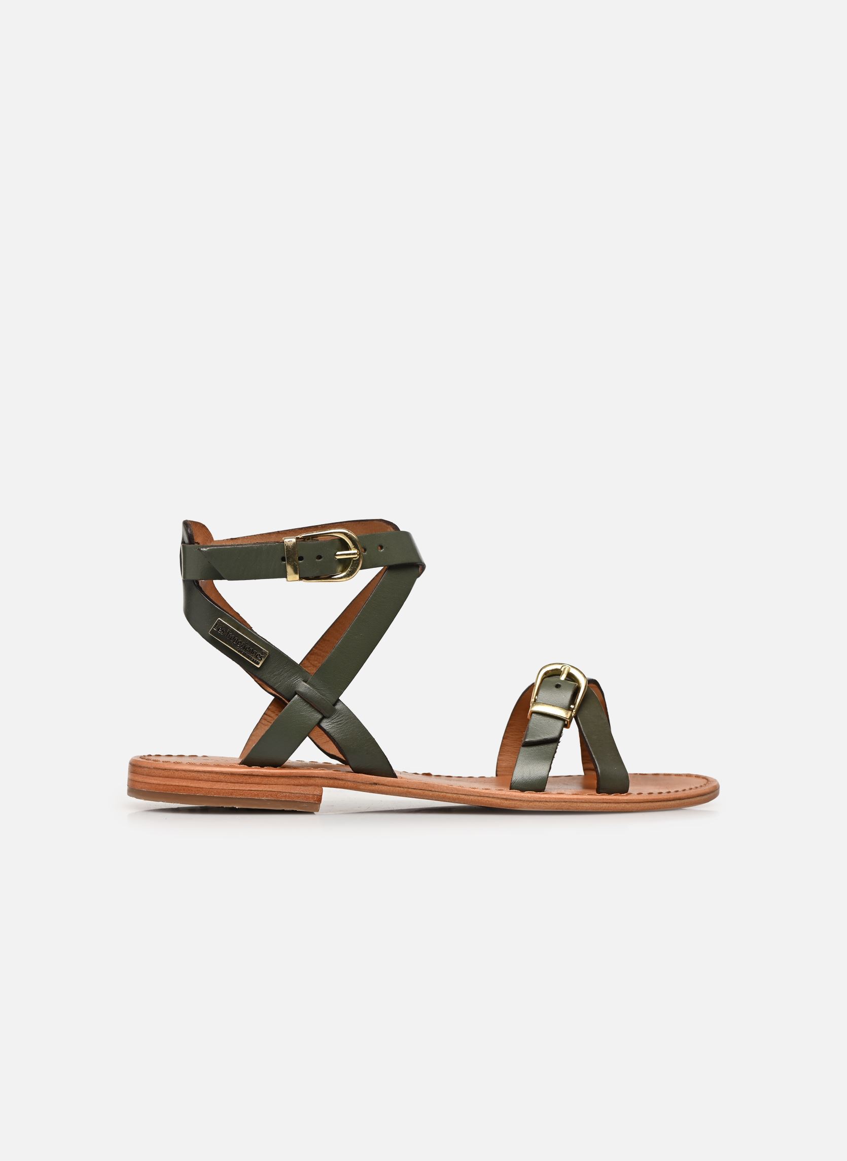 Sandales HEPANA femme vert Les Tropéziennes par M Belarbi Sandales HEPANA femme vert TILLEUL