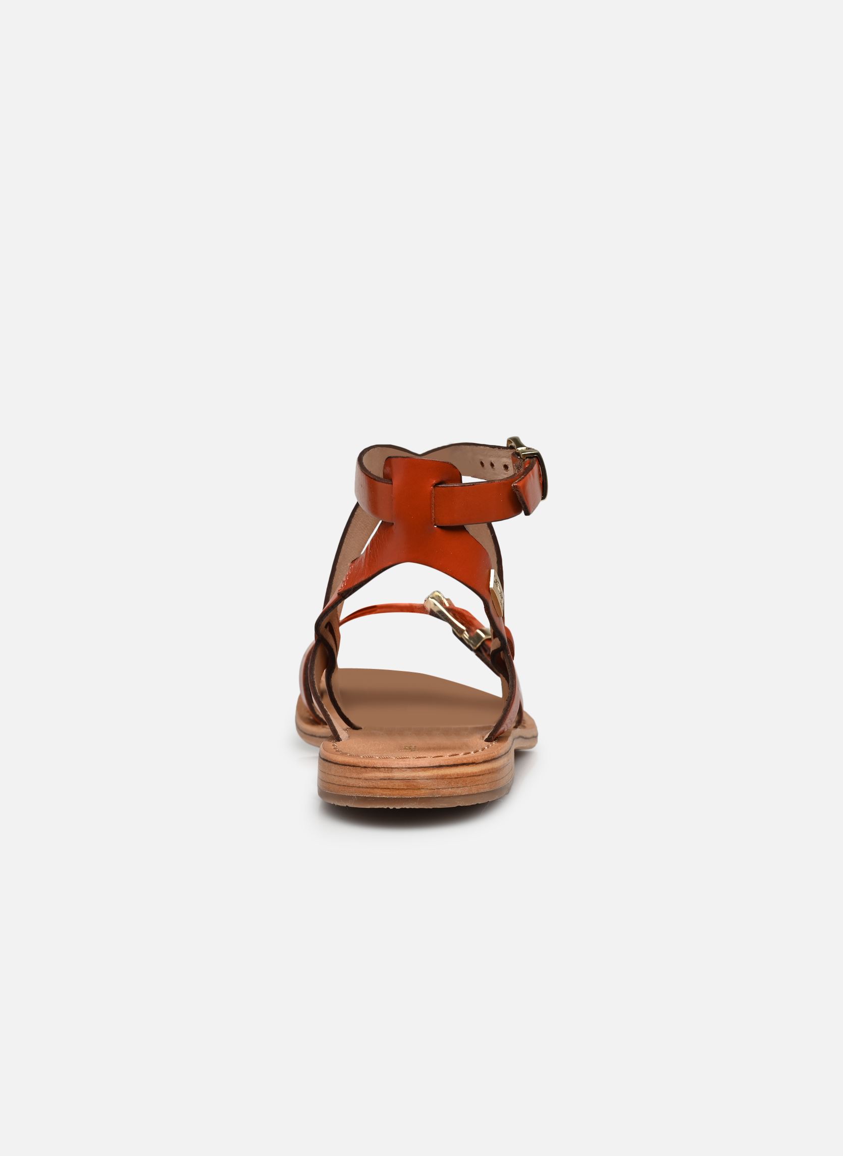 Sandales HEPANA femme rouge Les Tropéziennes par M Belarbi Sandales HEPANA femme rouge BRIQUE