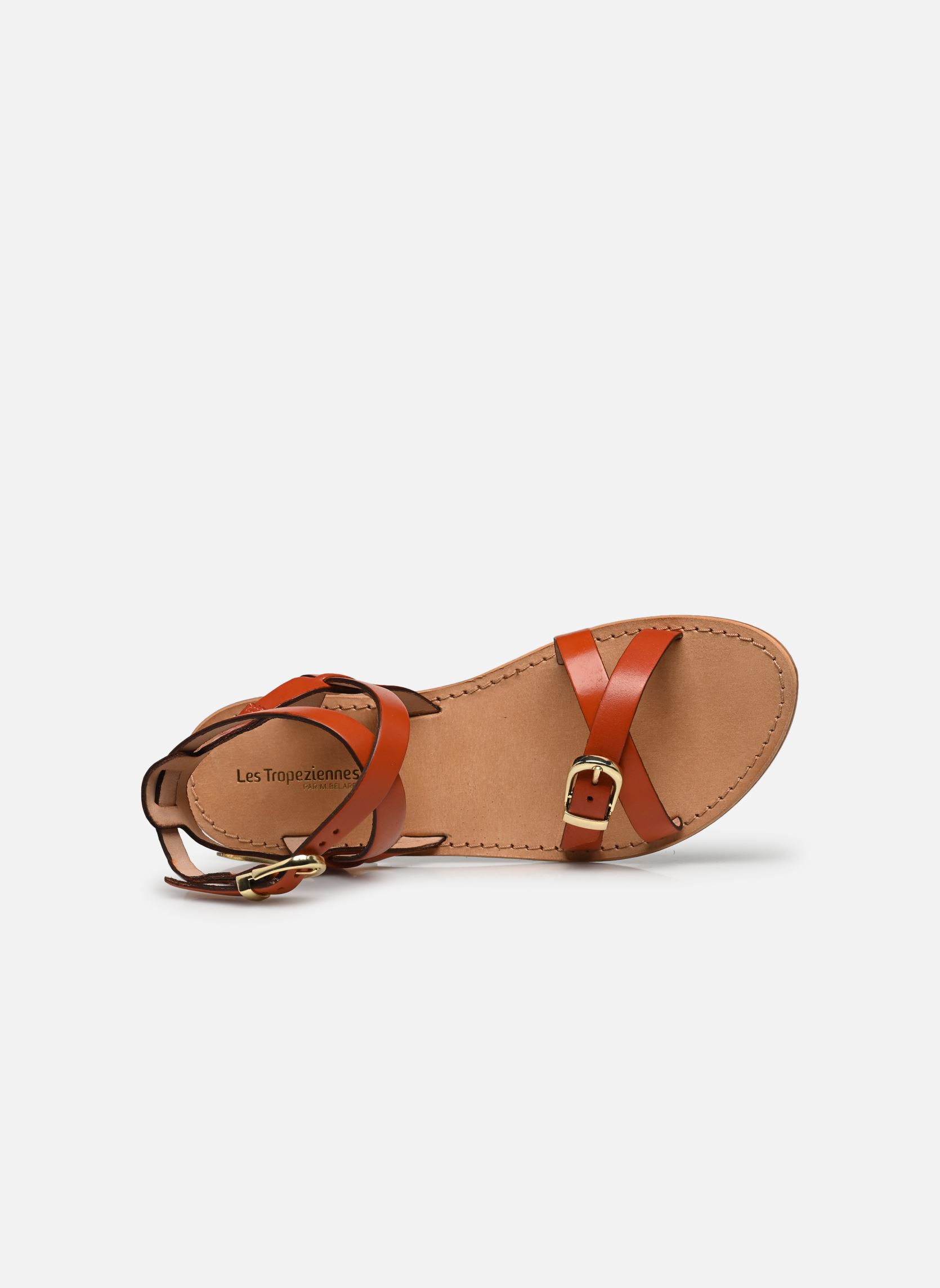 Sandales HEPANA femme rouge Les Tropéziennes par M Belarbi Sandales HEPANA femme rouge BRIQUE