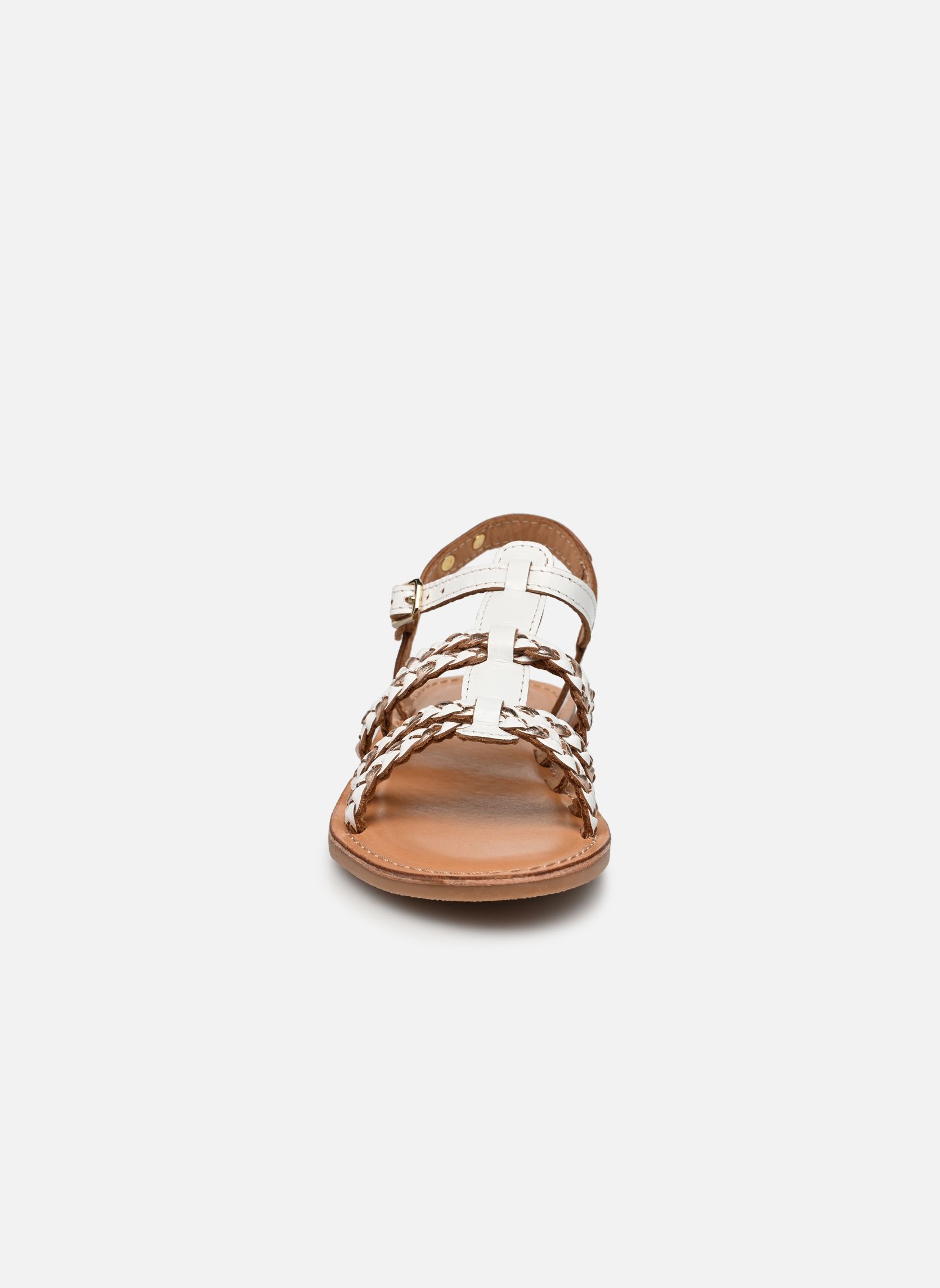 Sandales BAIA fille blanc Les Tropéziennes par M Belarbi Sandales BAIA fille blanc BLANC/MULTI