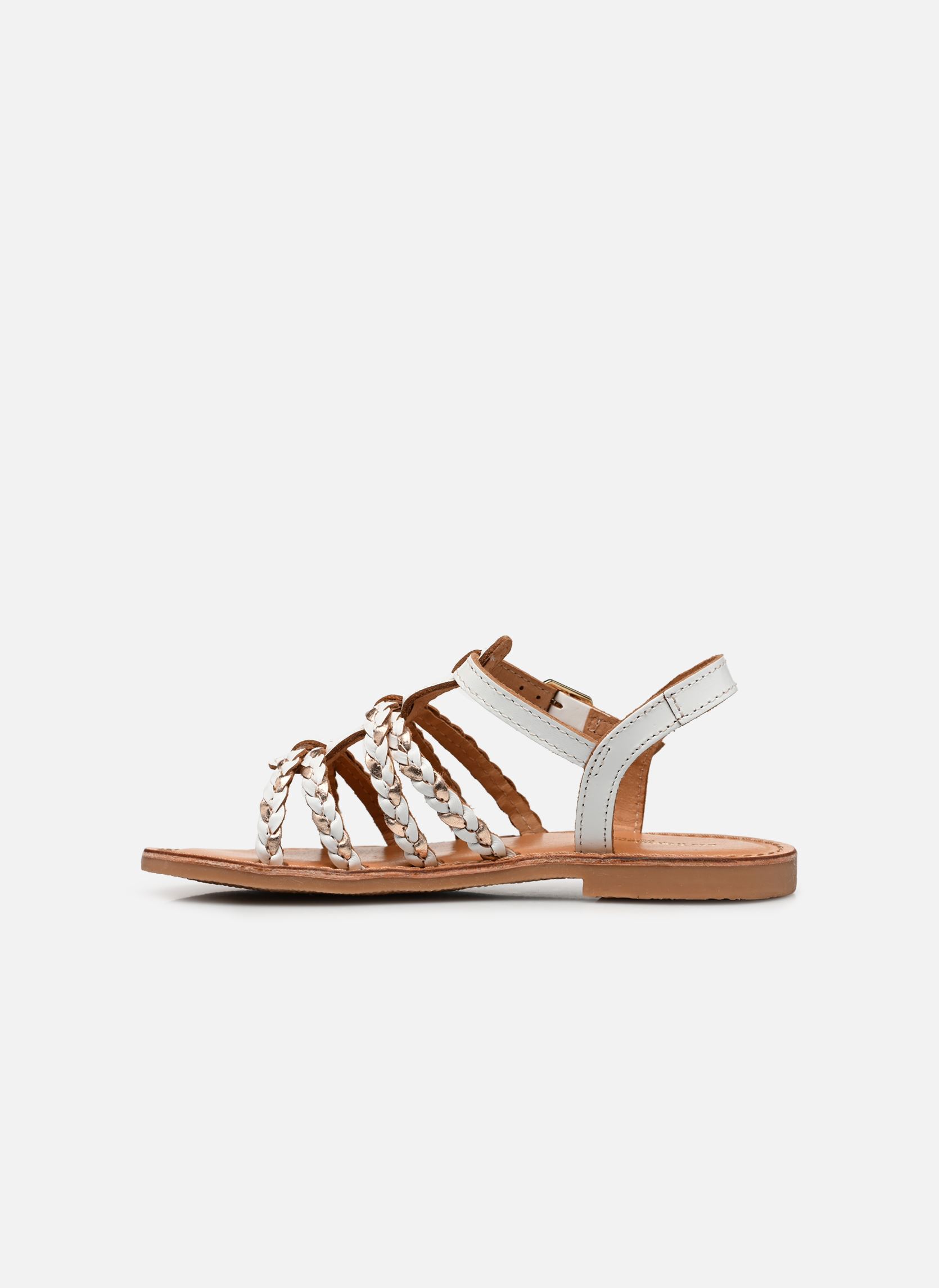 Sandales BAIA fille blanc Les Tropéziennes par M Belarbi Sandales BAIA fille blanc BLANC/MULTI
