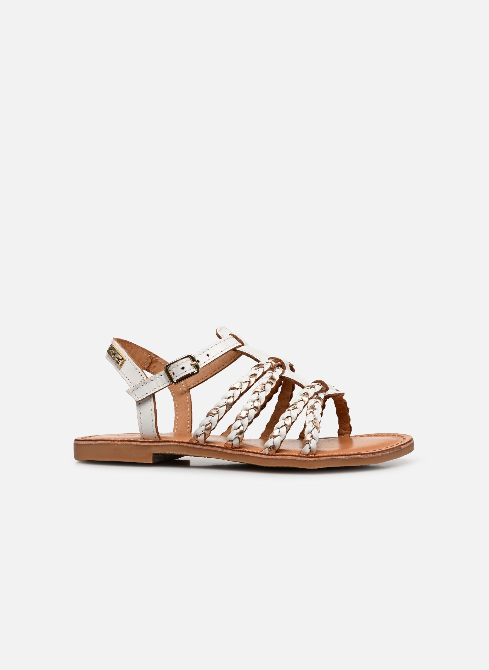 Sandales BAIA fille blanc Les Tropéziennes par M Belarbi Sandales BAIA fille blanc BLANC/MULTI