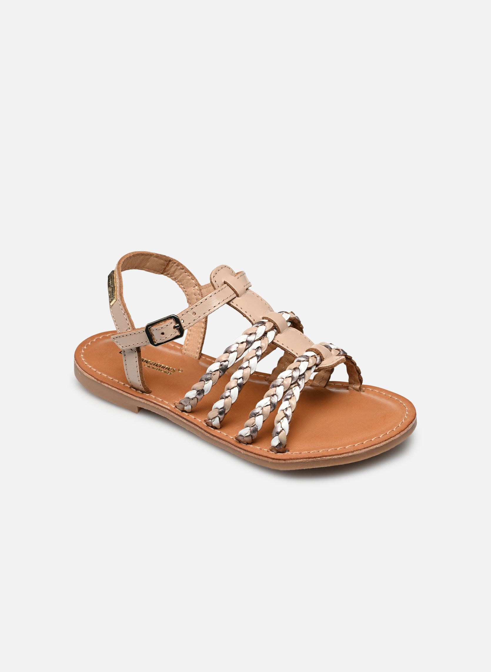 Sandalen BAIA mädchen beige Les Tropéziennes par M Belarbi Sandalen BAIA mädchen beige NUDE/MULTI
