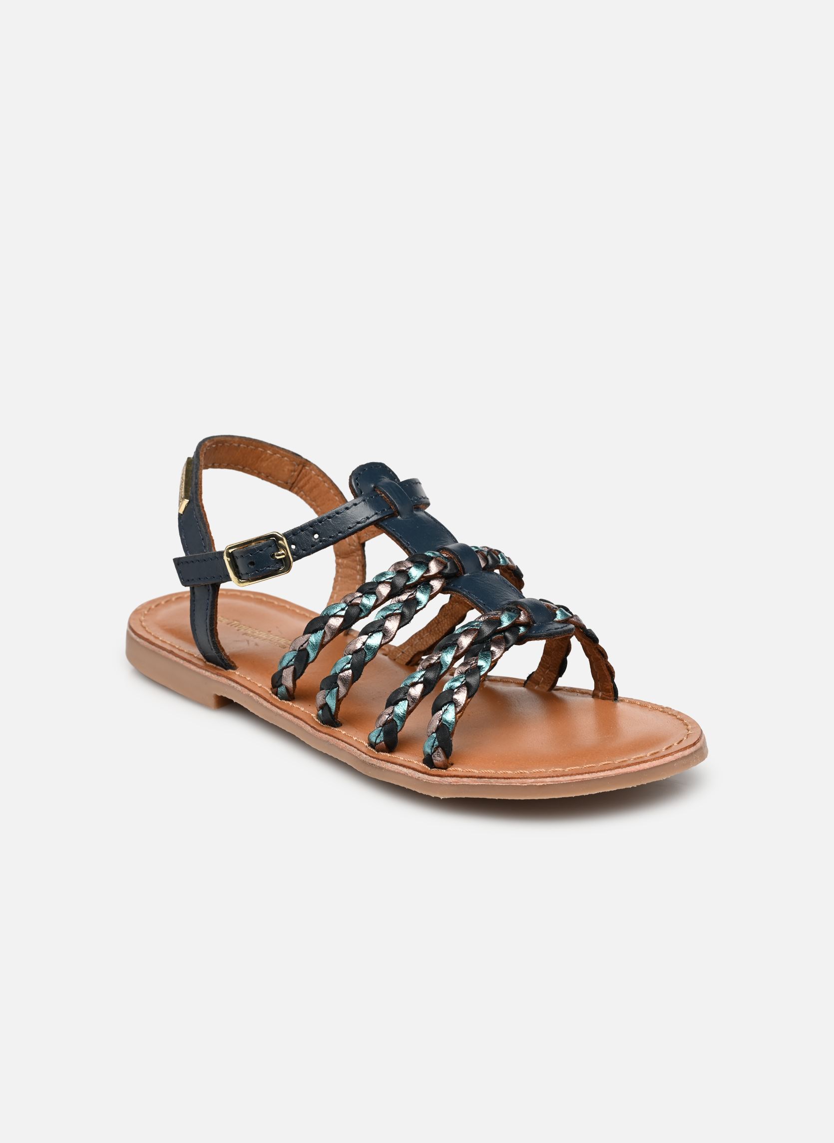 Sandalen BAIA meisjes blauw Les Tropéziennes par M Belarbi Sandalen BAIA meisjes blauw MARINE/MULTI