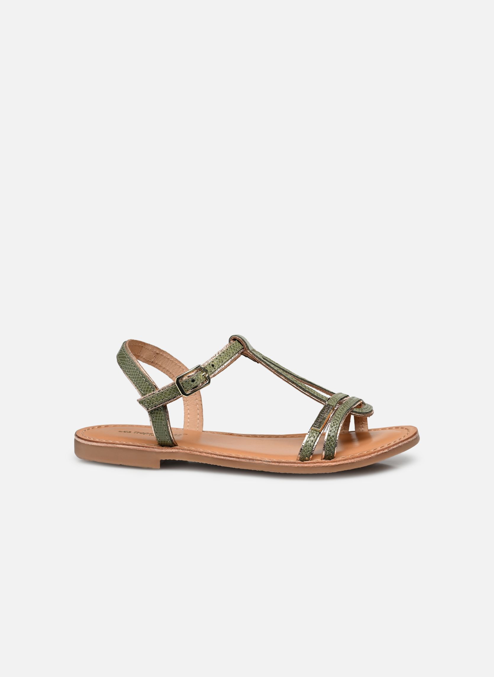 Sandales BADAZAR fille vert Les Tropéziennes par M Belarbi Sandales BADAZAR fille vert TILLEUL