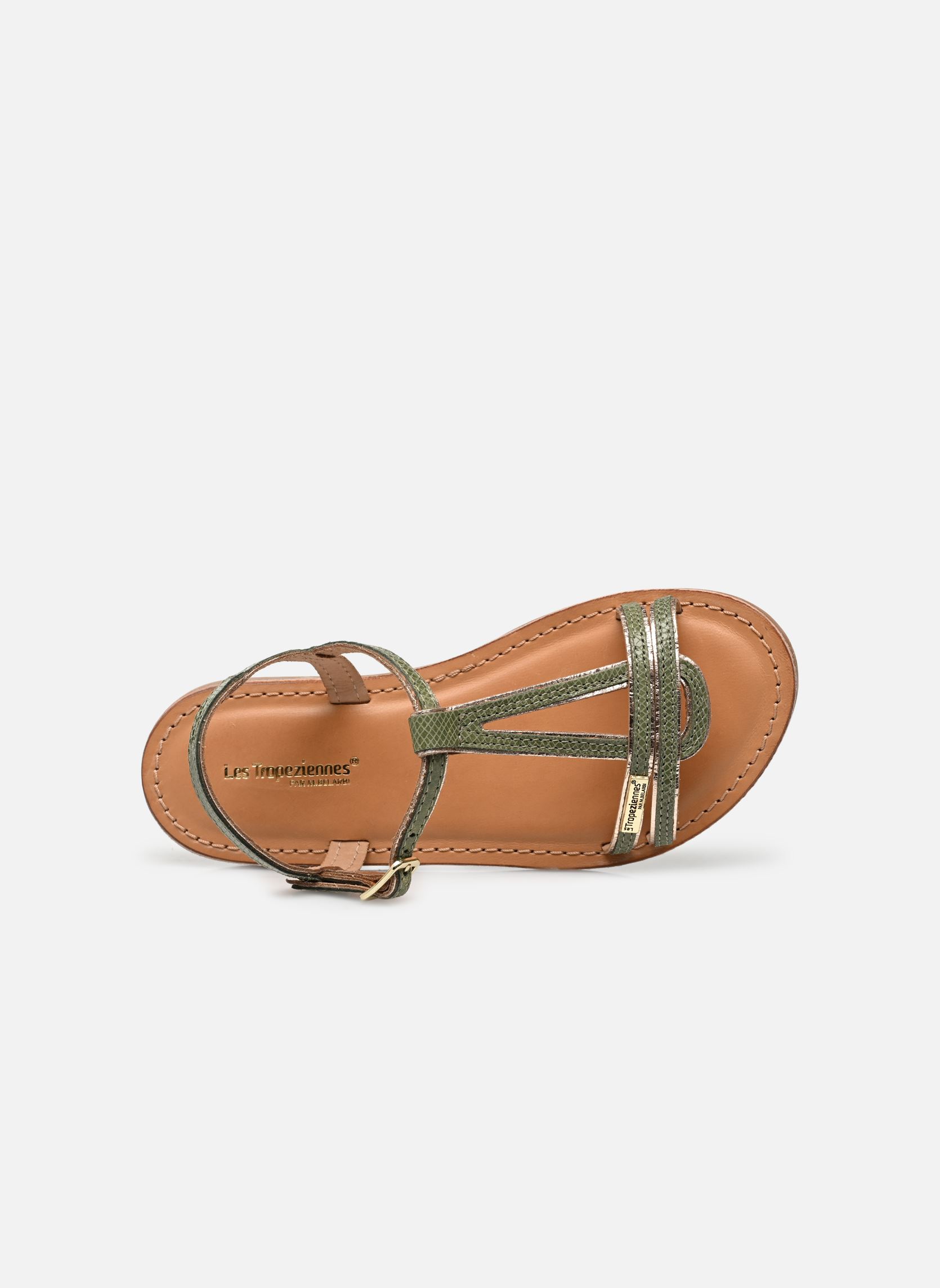 Sandales BADAZAR fille vert Les Tropéziennes par M Belarbi Sandales BADAZAR fille vert TILLEUL