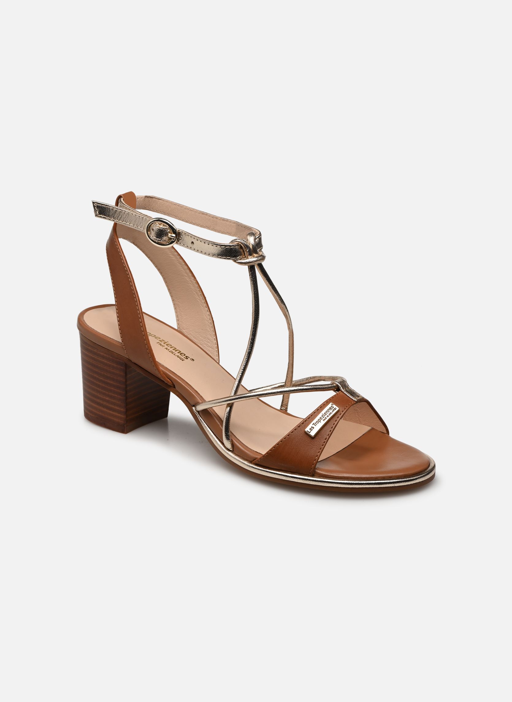 Sandales LILON femme marron Les Tropéziennes par M Belarbi Sandales LILON femme marron TAN
