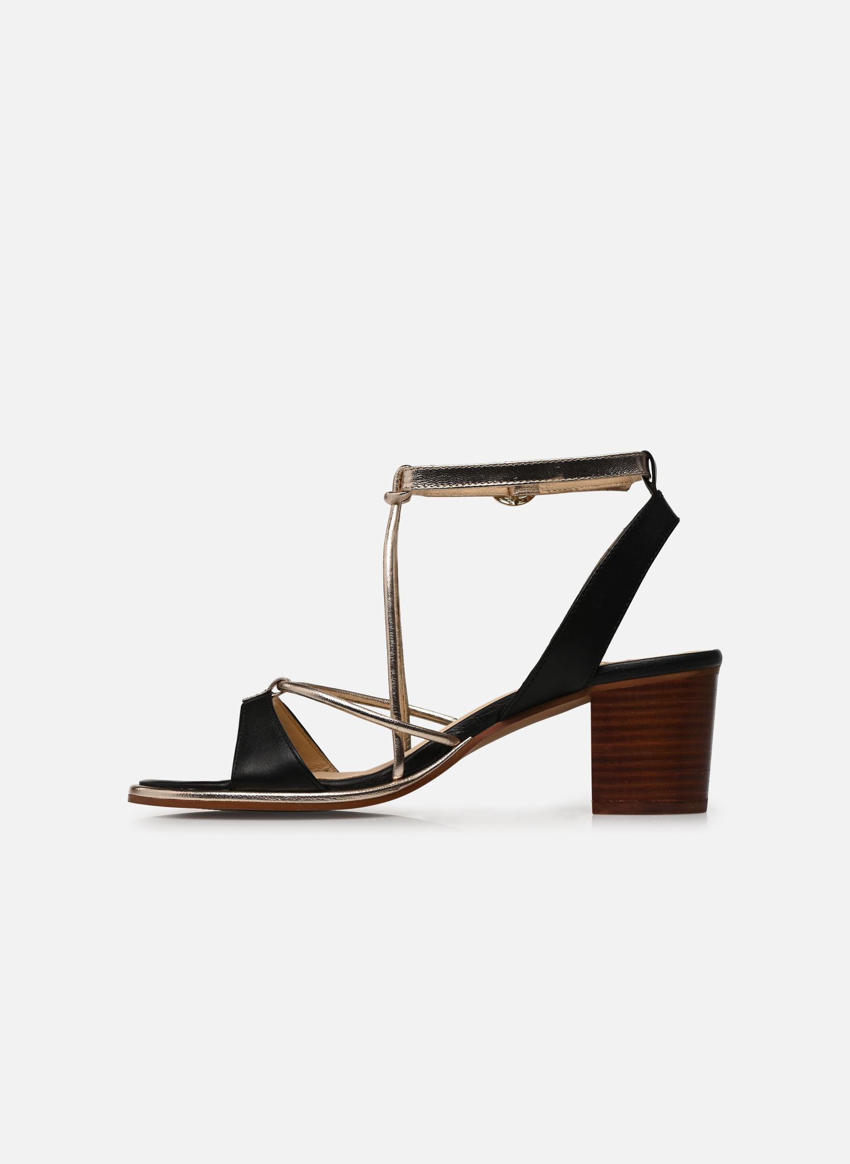 Sandalen LILON dames zwart Les Tropéziennes par M Belarbi Sandalen LILON dames zwart NOIR/OR