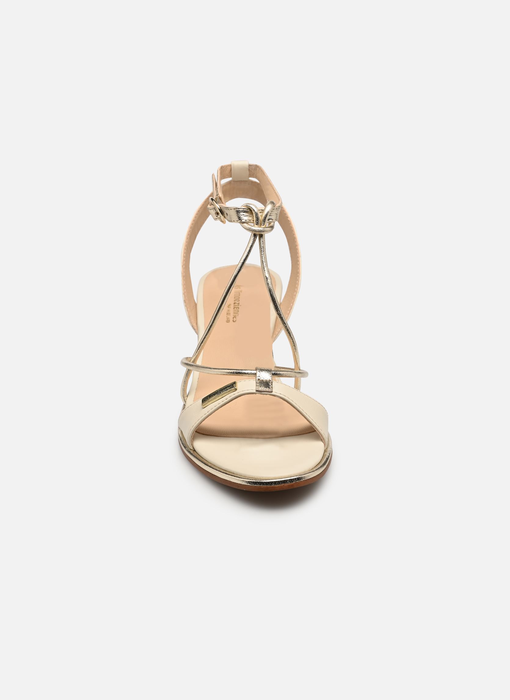 Sandalias LILON mujer blanco Les Tropéziennes par M Belarbi Sandalias LILON mujer blanco BLANC OR