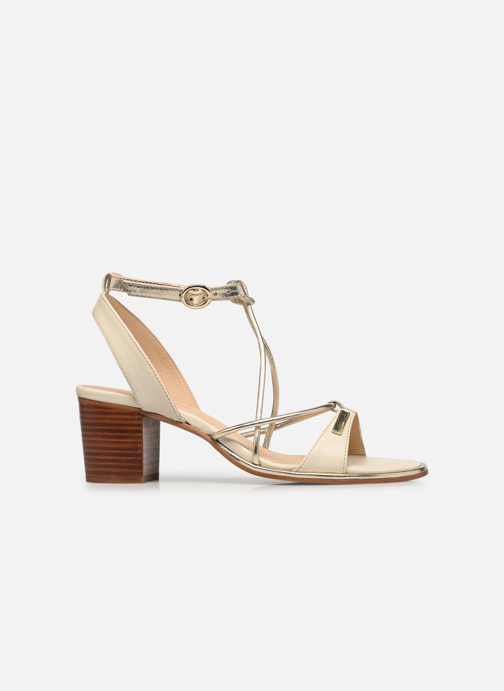 Sandalias LILON mujer blanco Les Tropéziennes par M Belarbi Sandalias LILON mujer blanco BLANC OR