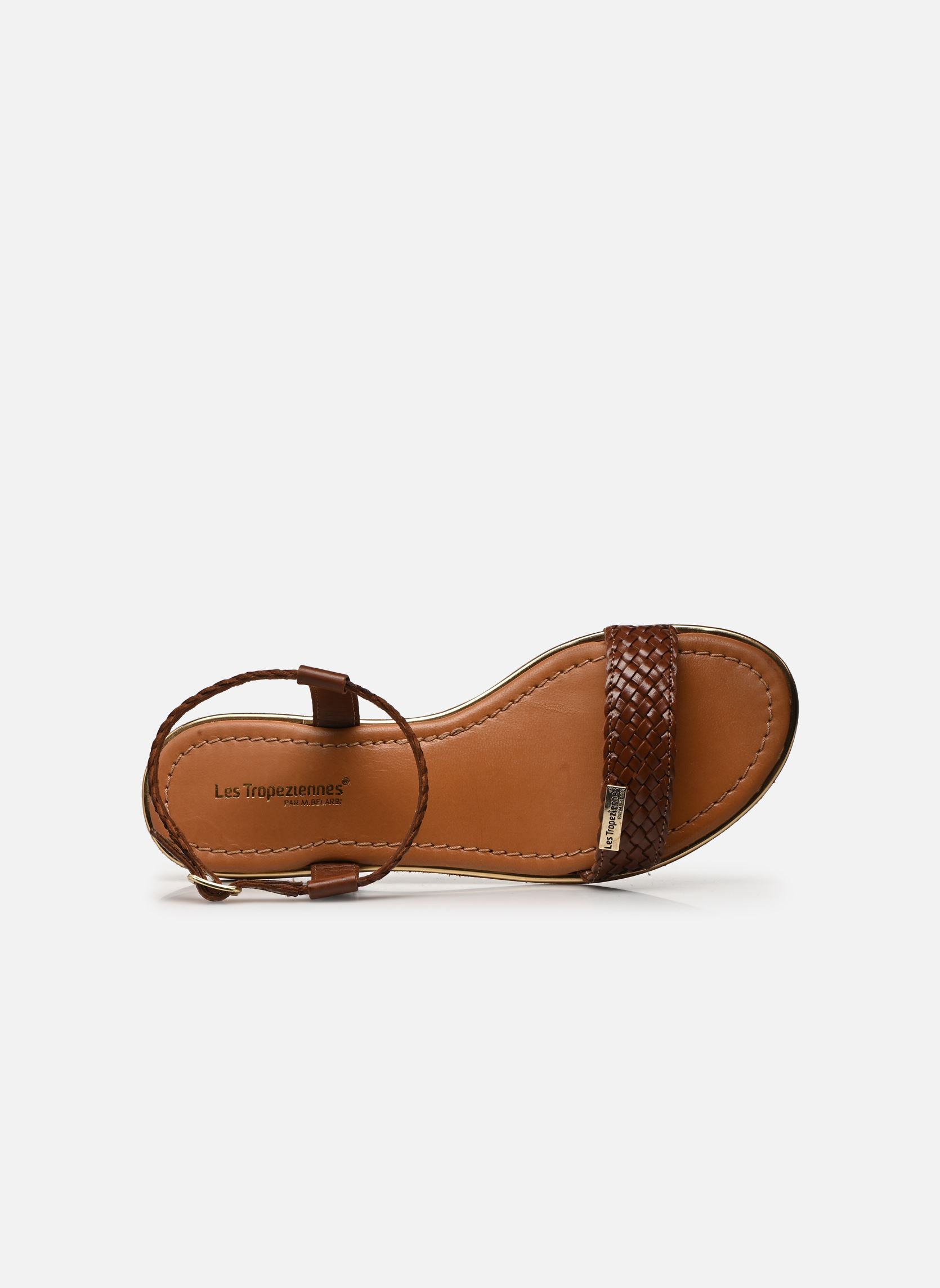 Sandales HIPPY femme marron Les Tropéziennes par M Belarbi Sandales HIPPY femme marron TAN