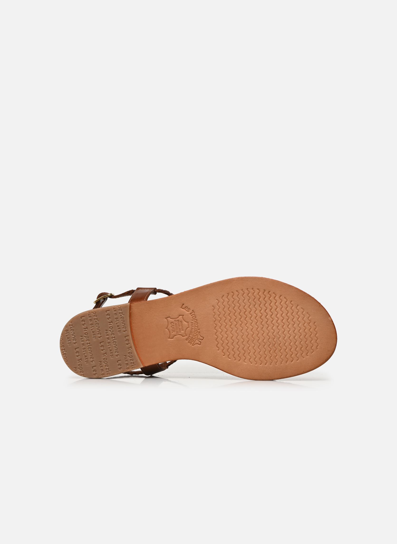 Sandales HIPPY femme marron Les Tropéziennes par M Belarbi Sandales HIPPY femme marron TAN