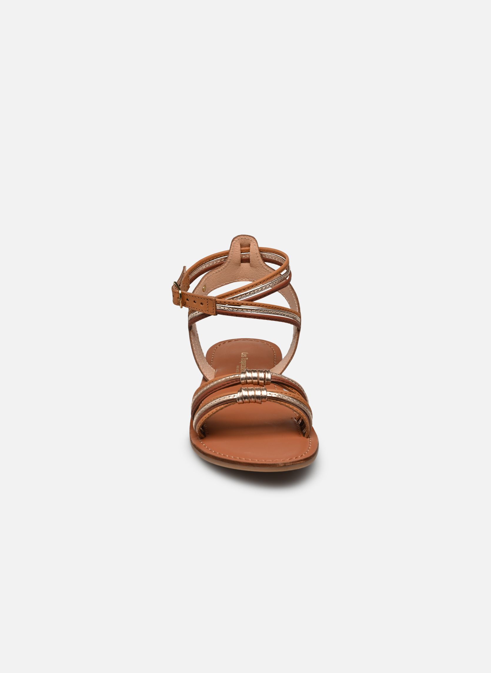 Sandales IDUMEA femme marron Les Tropéziennes par M Belarbi Sandales IDUMEA femme marron MIEL MULTI