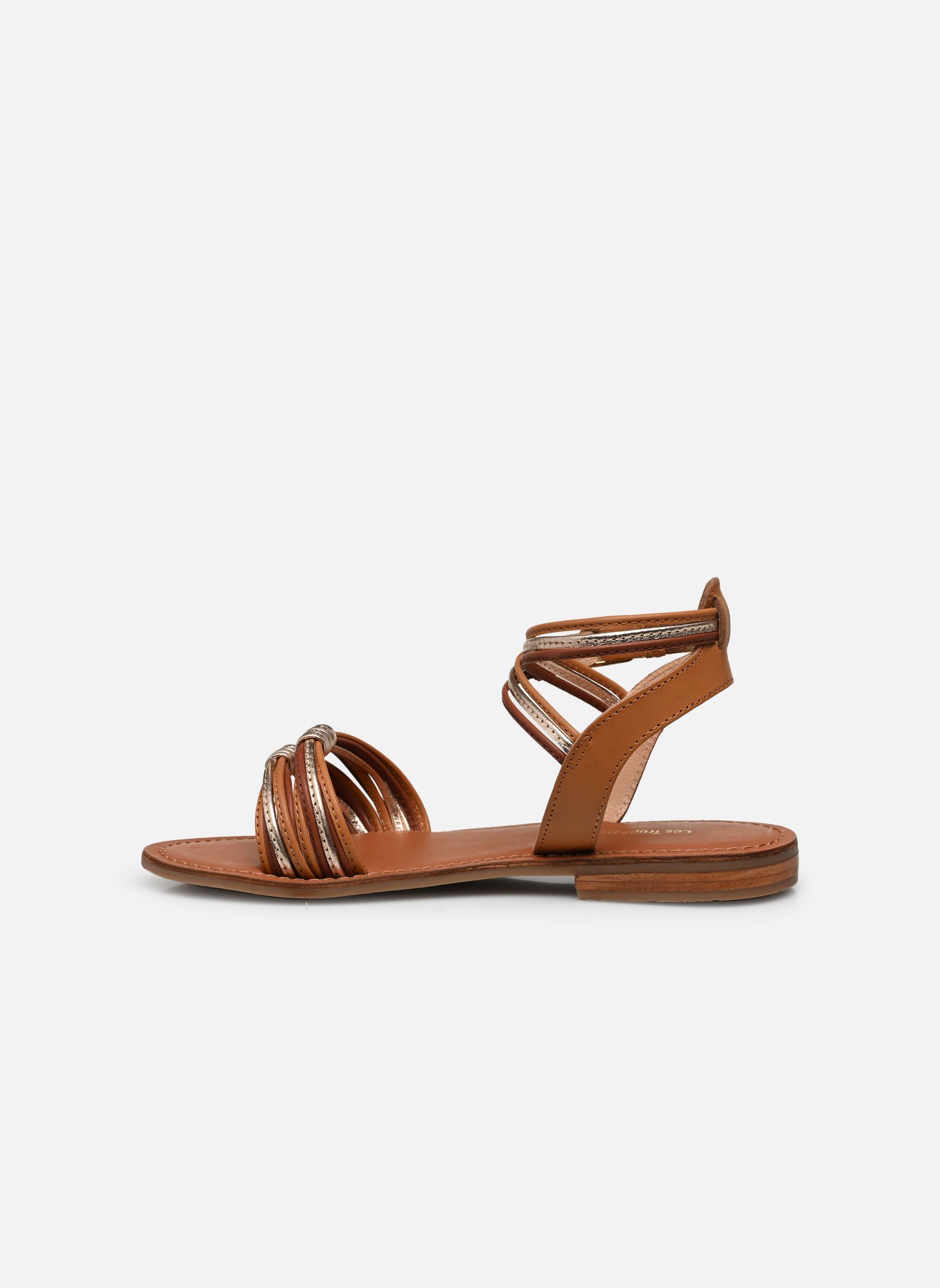 Sandales IDUMEA femme marron Les Tropéziennes par M Belarbi Sandales IDUMEA femme marron MIEL MULTI