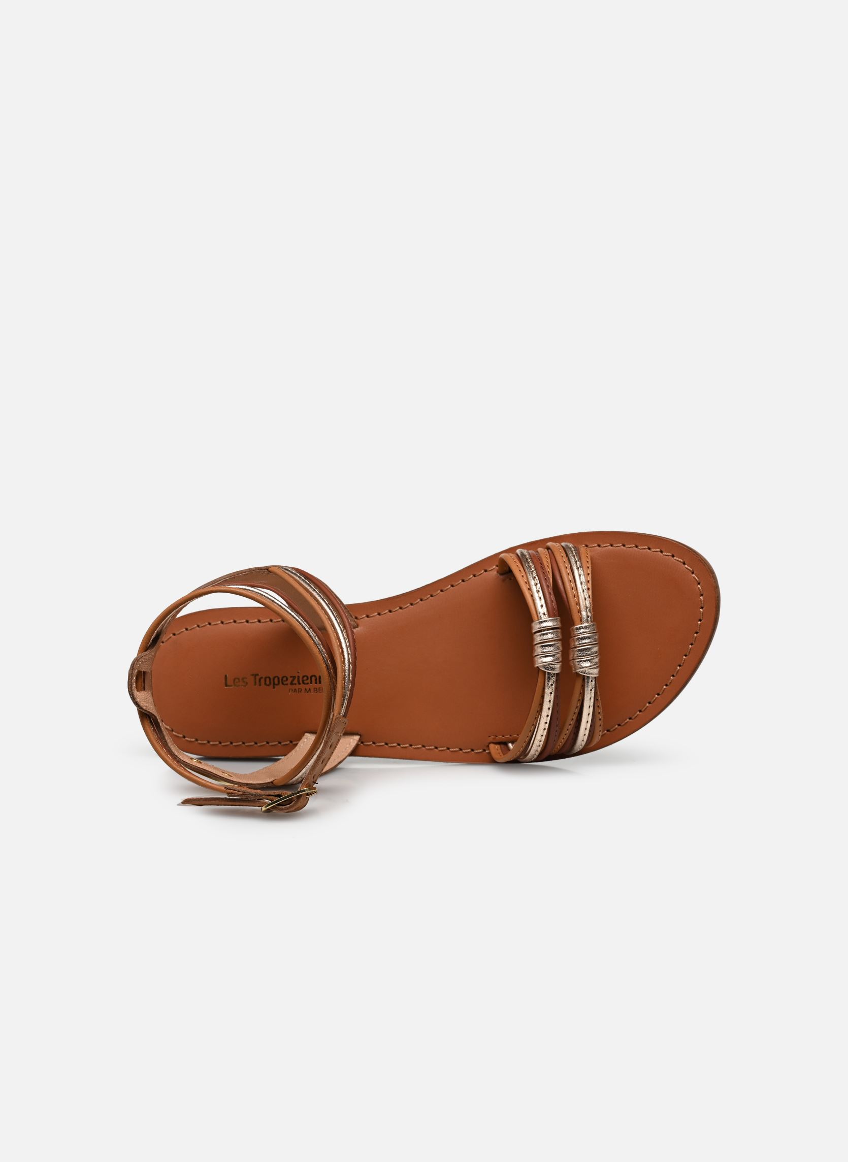 Sandales IDUMEA femme marron Les Tropéziennes par M Belarbi Sandales IDUMEA femme marron MIEL MULTI