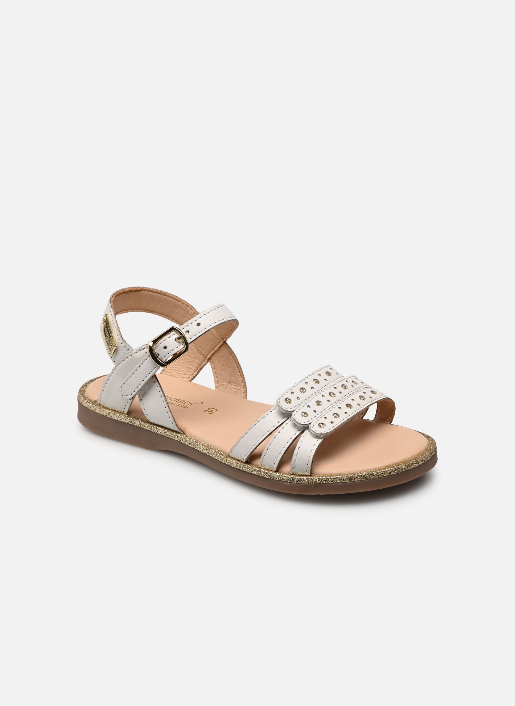 Sandales ISIDOR fille blanc Les Tropéziennes par M Belarbi Sandales ISIDOR fille blanc BLANC