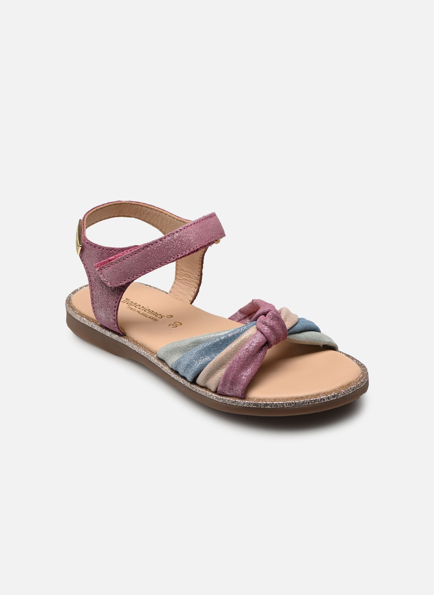 Sandalias IZA niña rosa Les Tropéziennes par M Belarbi Sandalias IZA niña rosa FUCHSIA/MULTI