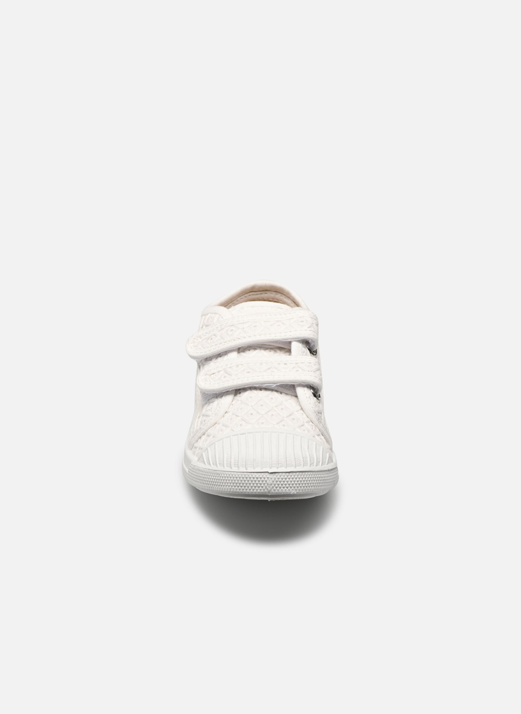 Baskets basses CLORY fille blanc Les Tropéziennes par M Belarbi Baskets basses CLORY fille blanc BLANC BRODERIE
