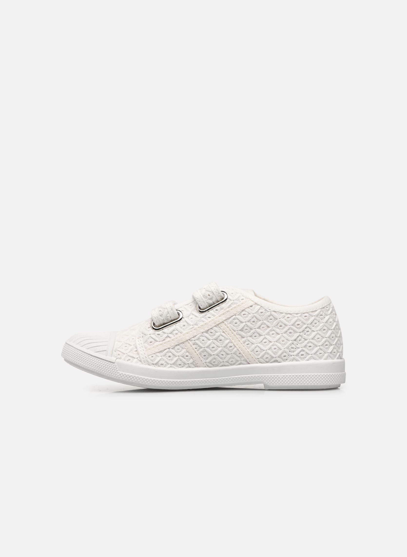 Baskets basses CLORY fille blanc Les Tropéziennes par M Belarbi Baskets basses CLORY fille blanc BLANC BRODERIE