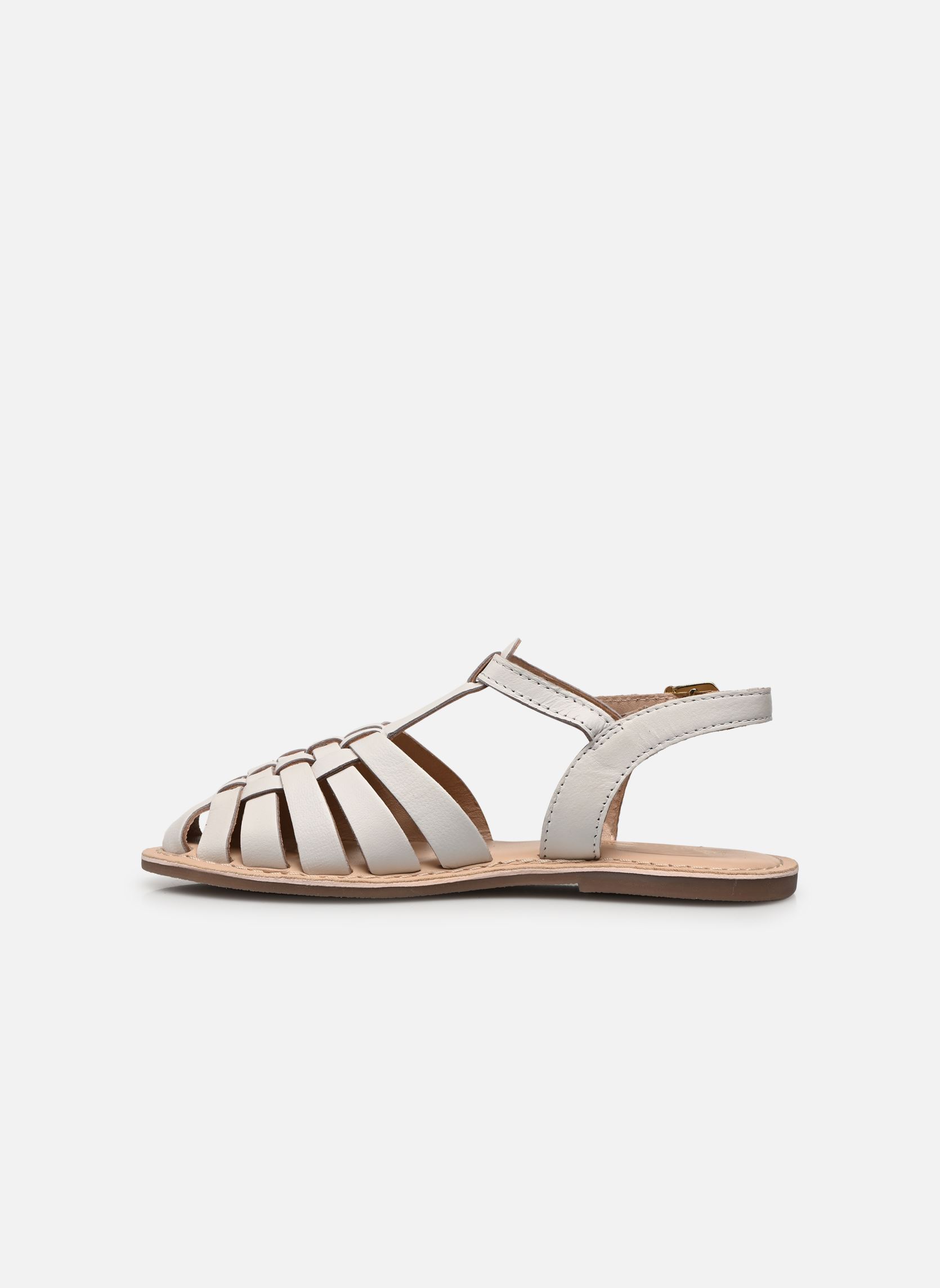 Sandales IDENE fille blanc Les Tropéziennes par M Belarbi Sandales IDENE fille blanc BLANC