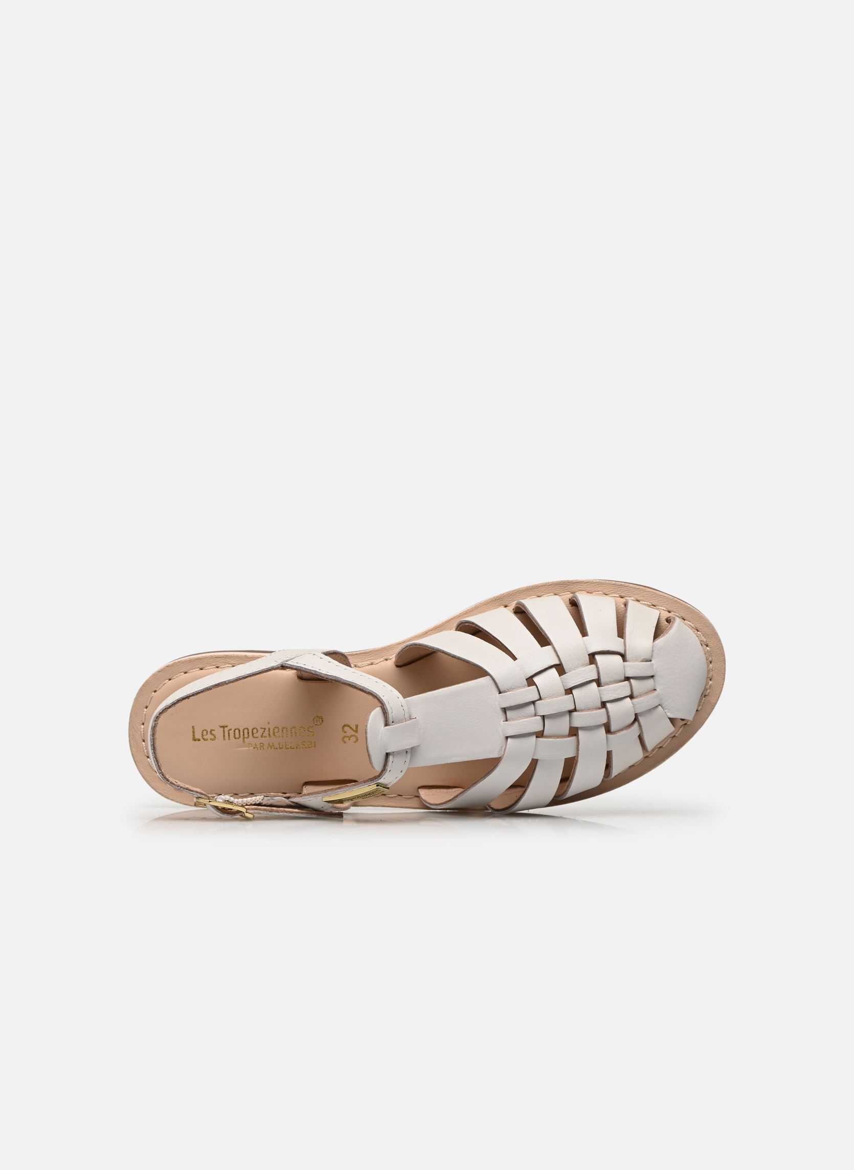 Sandales IDENE fille blanc Les Tropéziennes par M Belarbi Sandales IDENE fille blanc BLANC