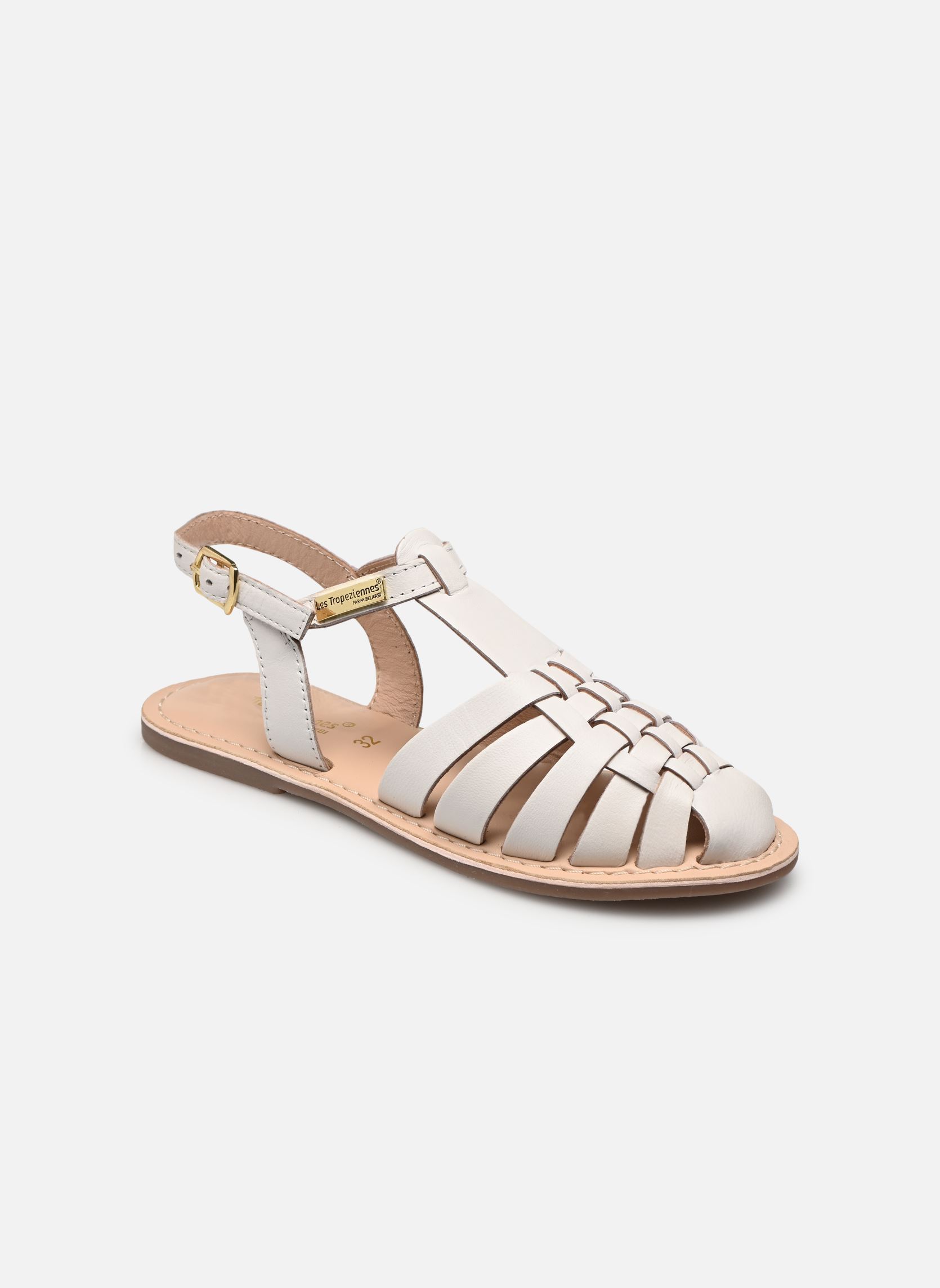 Sandales IDENE fille blanc Les Tropéziennes par M Belarbi Sandales IDENE fille blanc BLANC