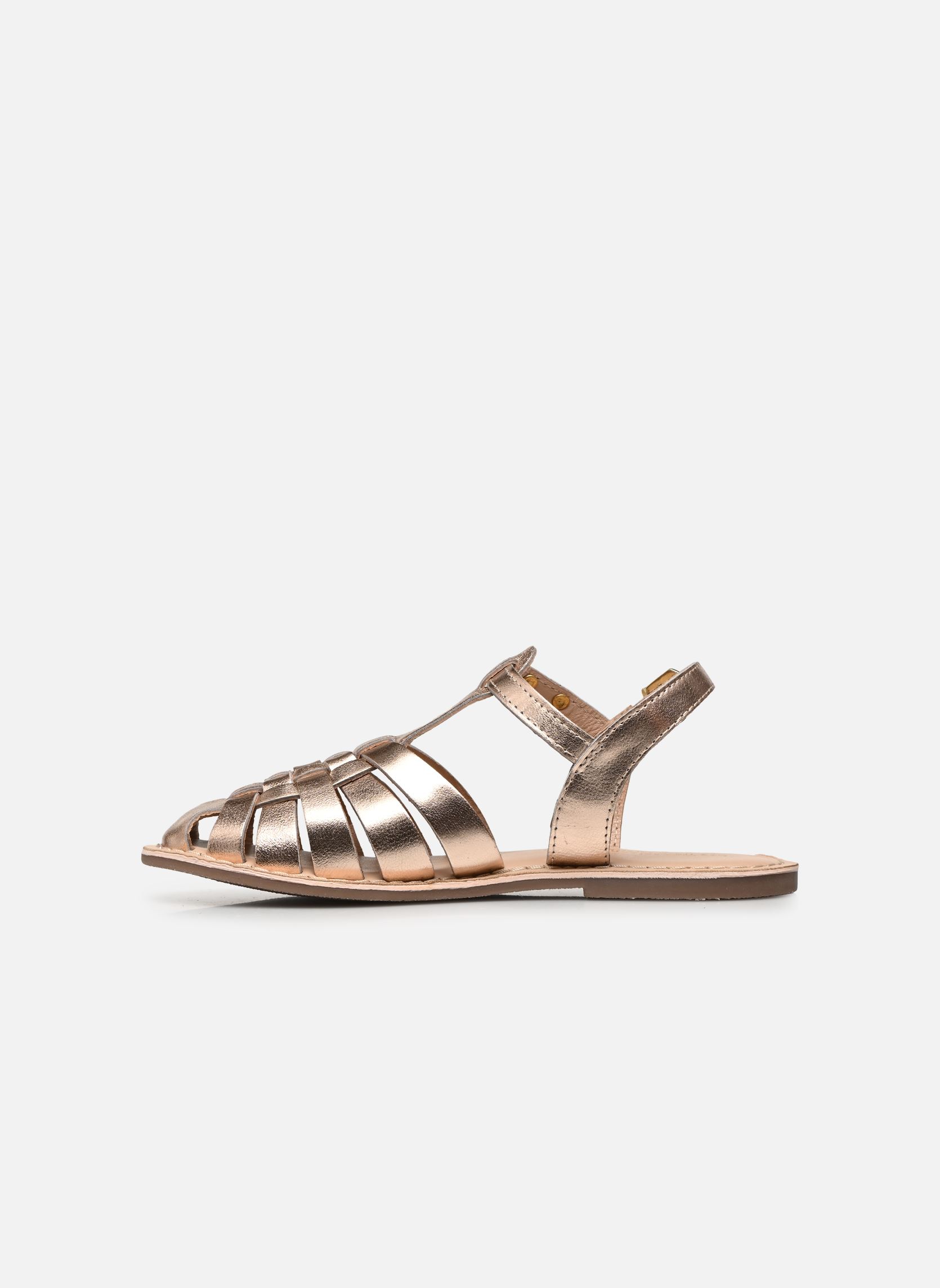 Sandalen IDENE mädchen gold und bronze Les Tropéziennes par M Belarbi Sandalen IDENE mädchen gold und bronze OR ROSE