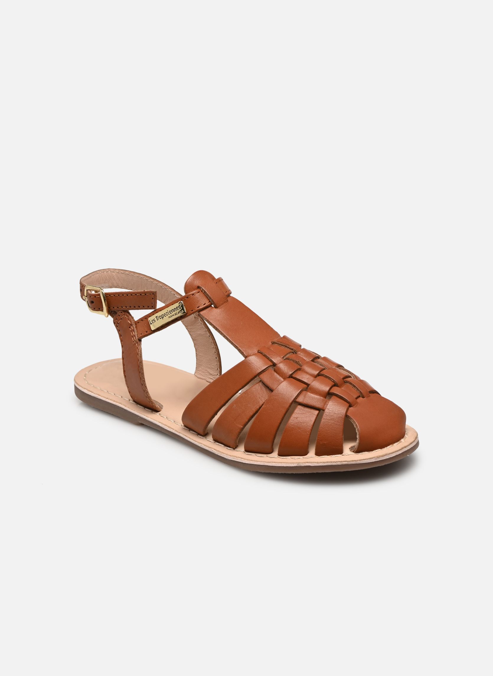 Sandales IDENE fille marron Les Tropéziennes par M Belarbi Sandales IDENE fille marron TAN
