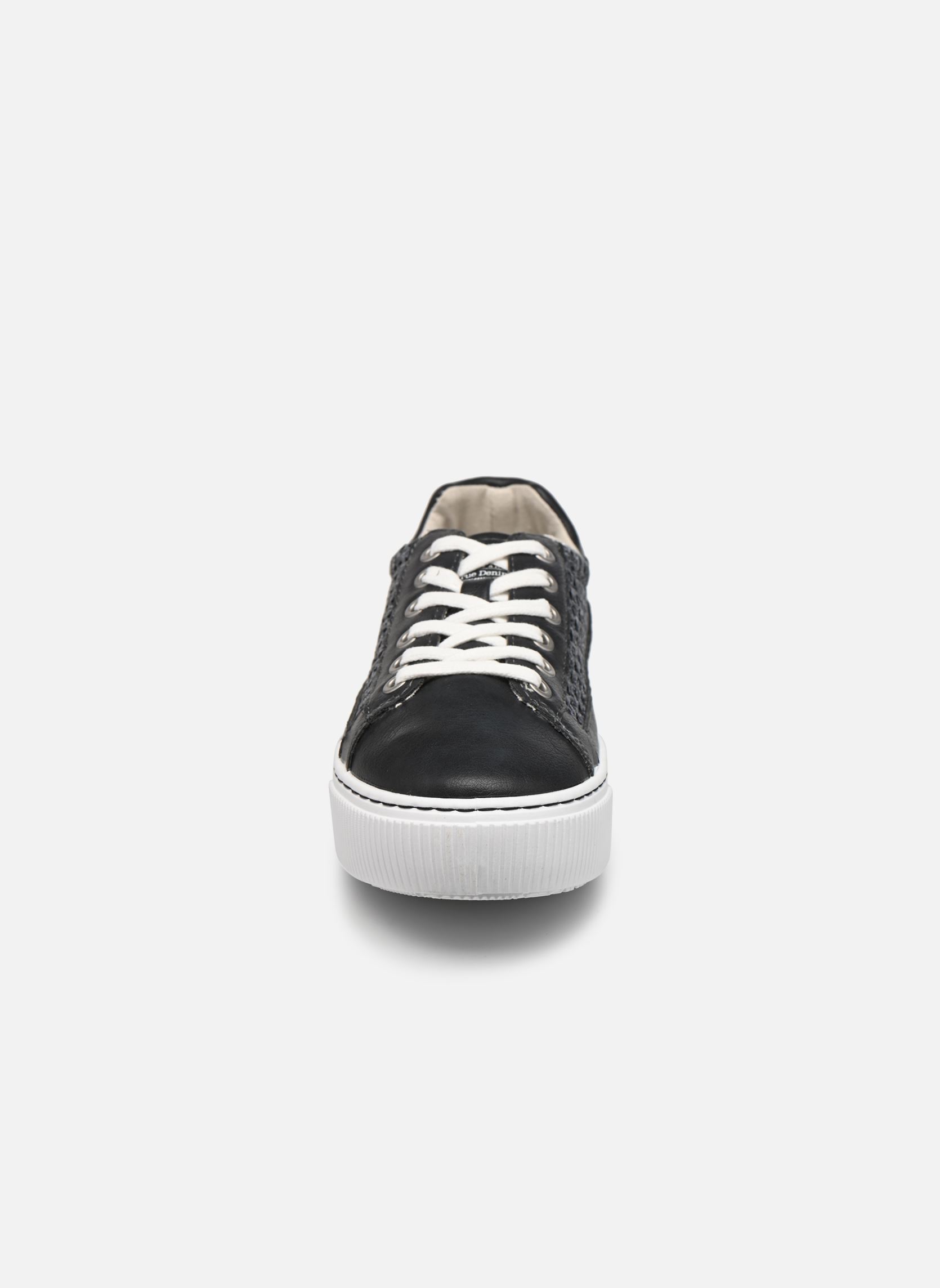 Lage sneakers Elvas dames blauw Mustang shoes Lage sneakers Elvas dames blauw Navy
